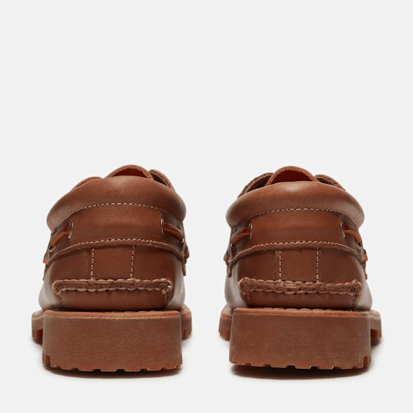 Men's Timberland® Authentic 3-Eye Lug Handsewn Boat Shoe