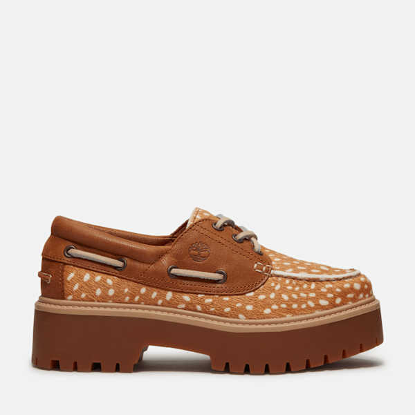 Women's Stone Street Platform Boat Shoe