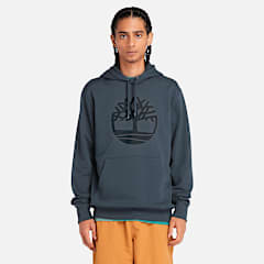 Hoodie para Hobre Kennebec River logo del árbol