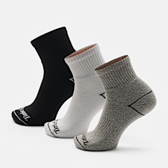 Bowden 3-Pack Full Cushion Quarter Sock