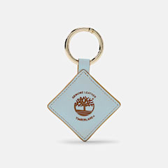 Diamond Leather Keychain