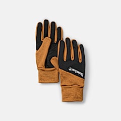 Guantes con forro de polar conductivo con bloques de color