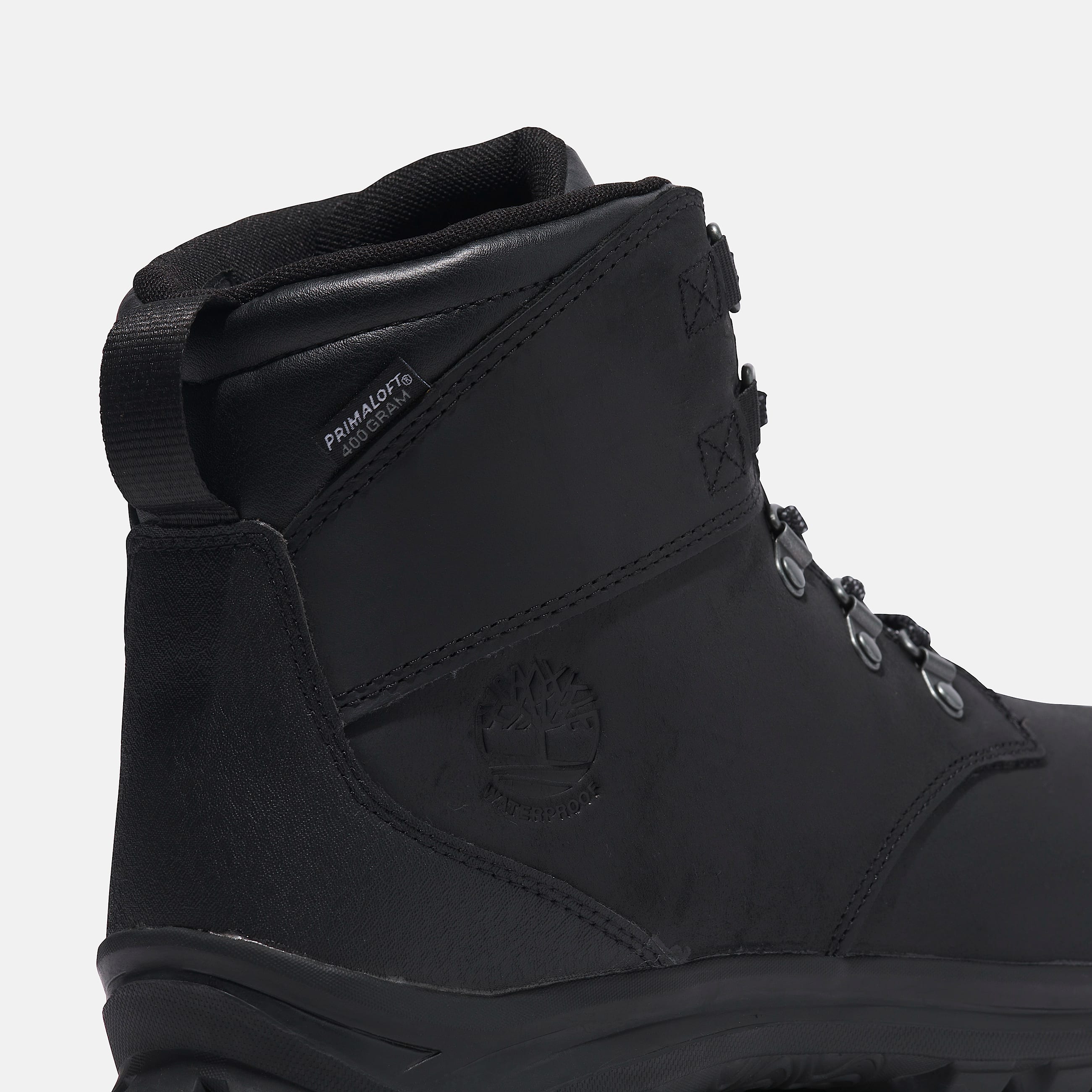 Mens Chillberg Waterproof Insulated Mid Boot TBL Black FullGrain ALT7