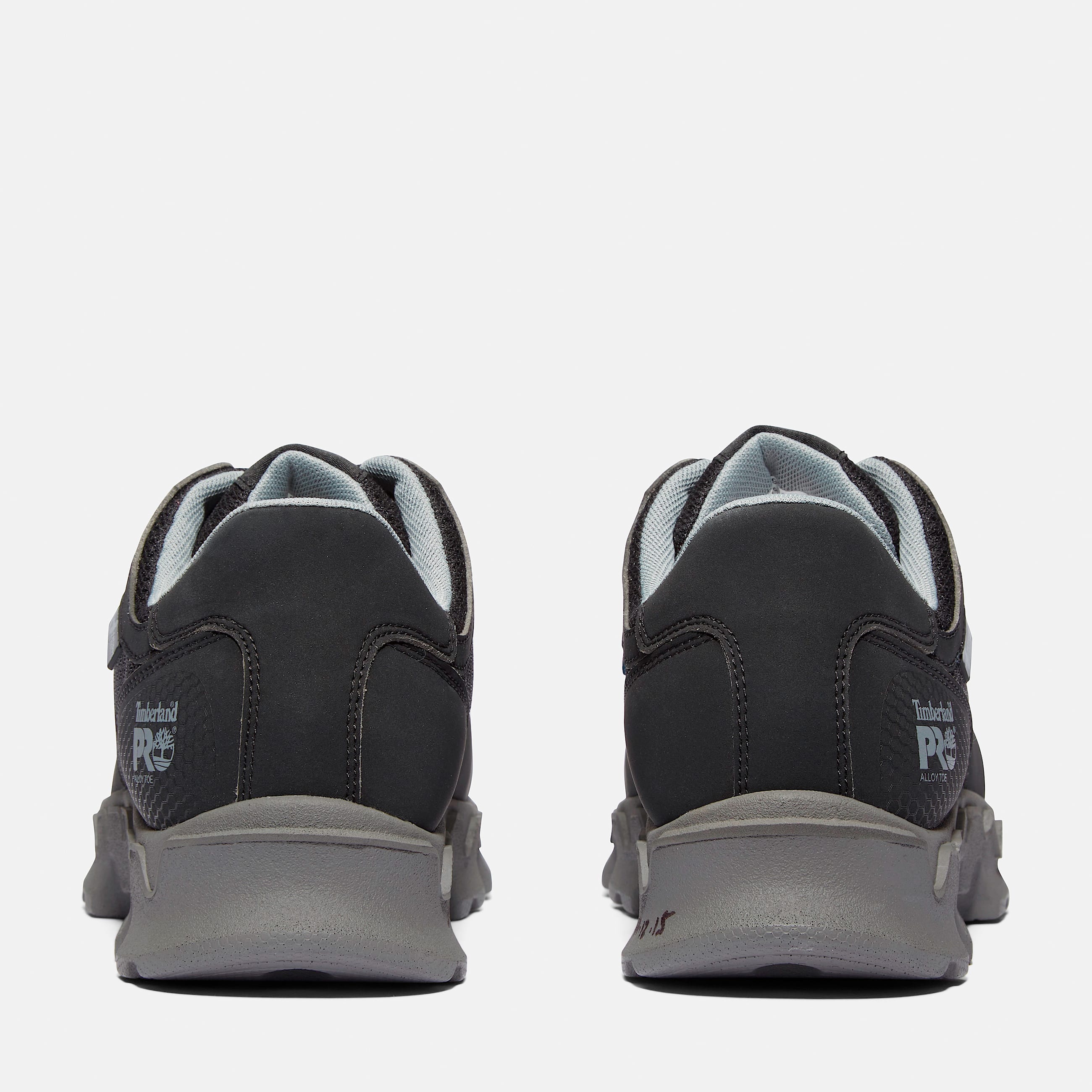 Mens Timberland PRO Powertrain Alloy Toe Work Sneaker TBL BlackGrey ALT5