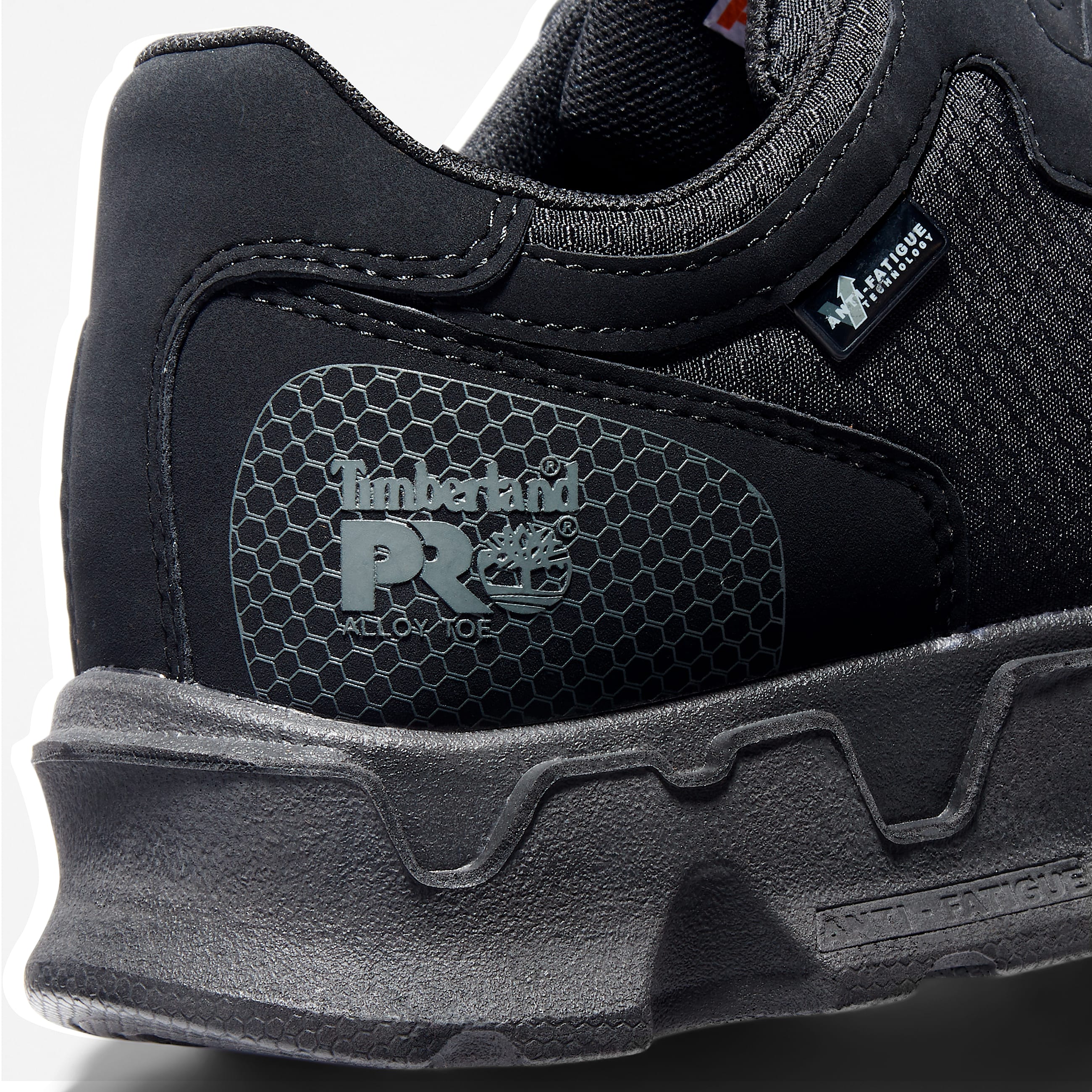 Mens Timberland PRO Powertrain Alloy Toe Work Sneaker TBL Black ALT6