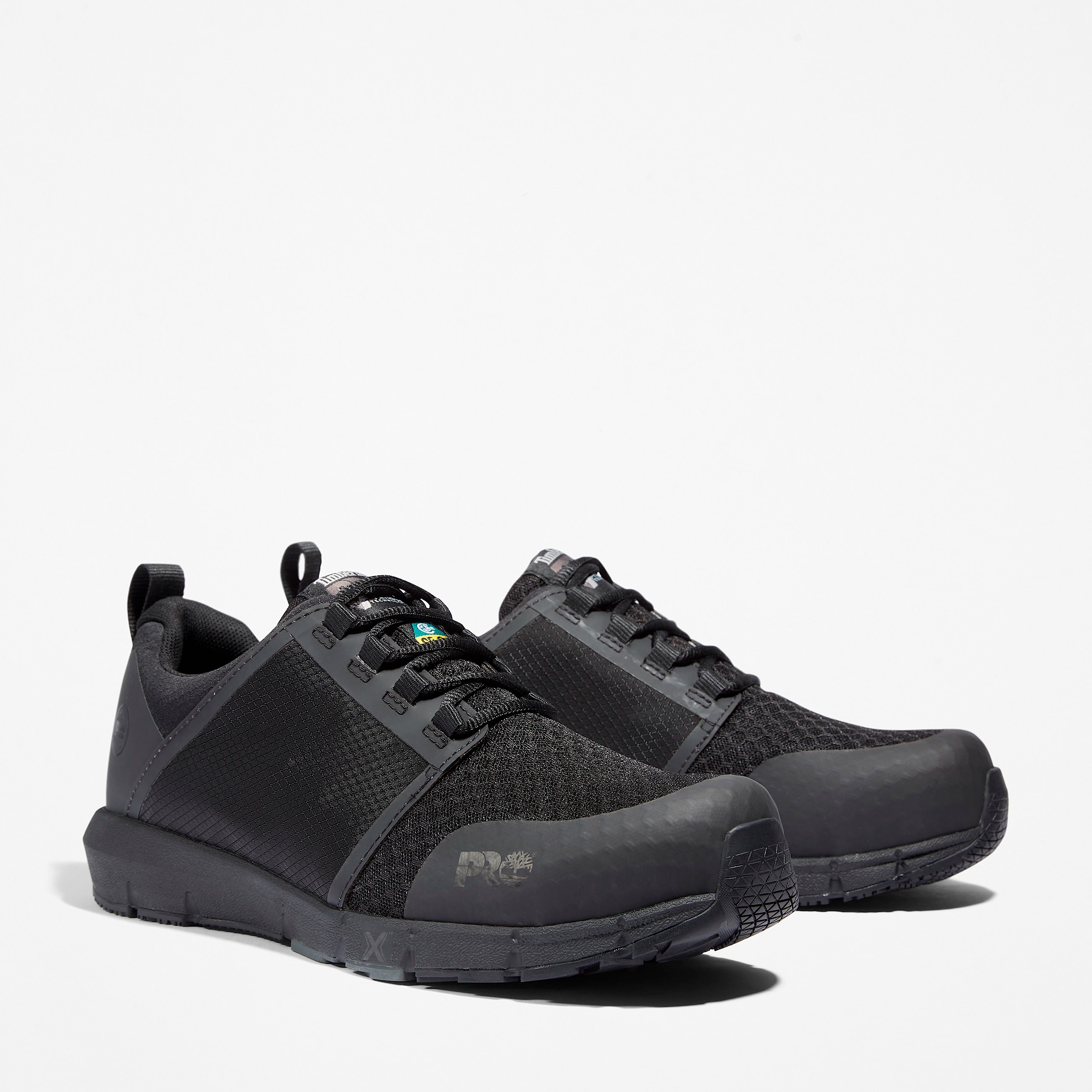 Mens Radius Composite Toe Work Sneaker TBL Black ALT4