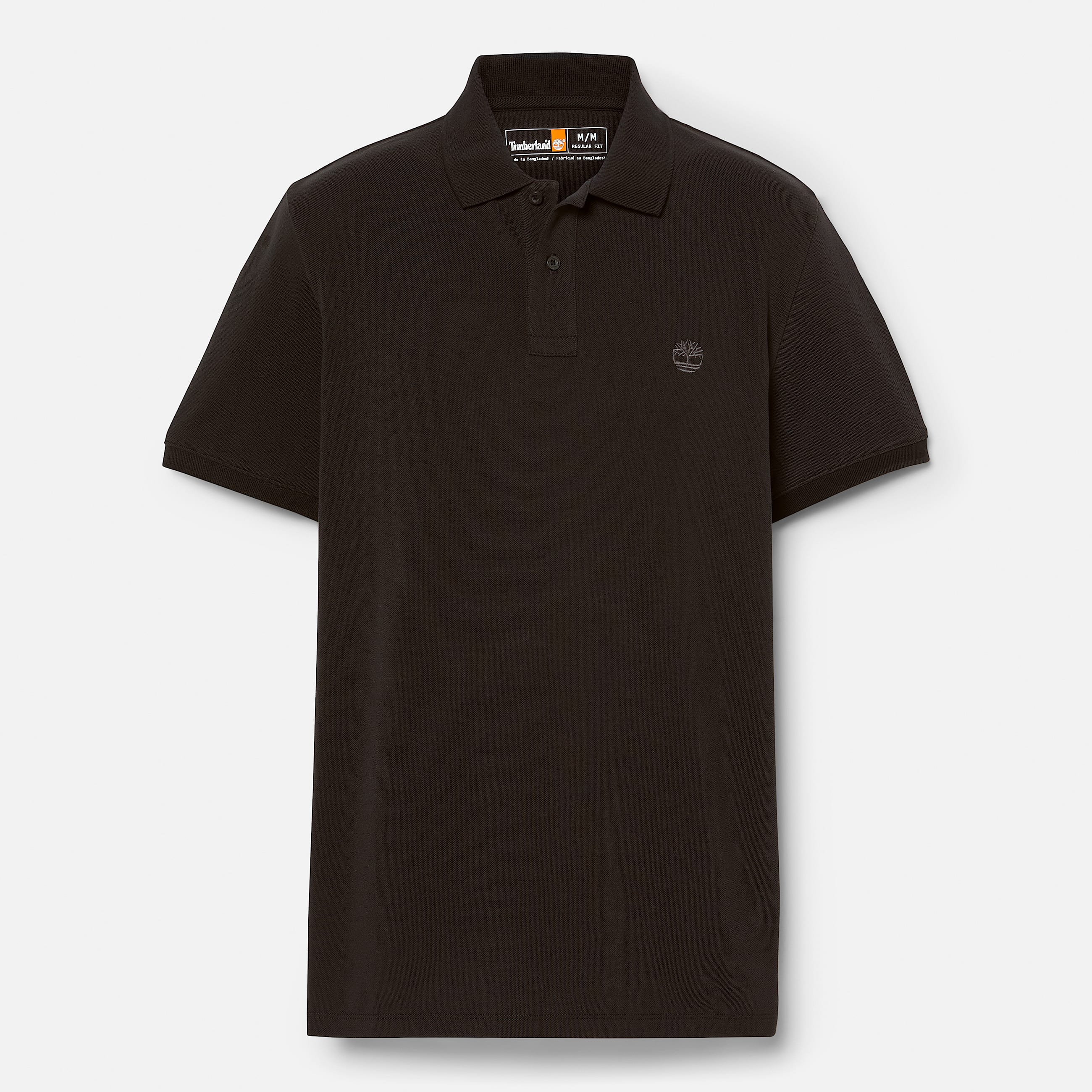Mens Oyster River ShortSleeve Polo TBL BlackPavement ALT10