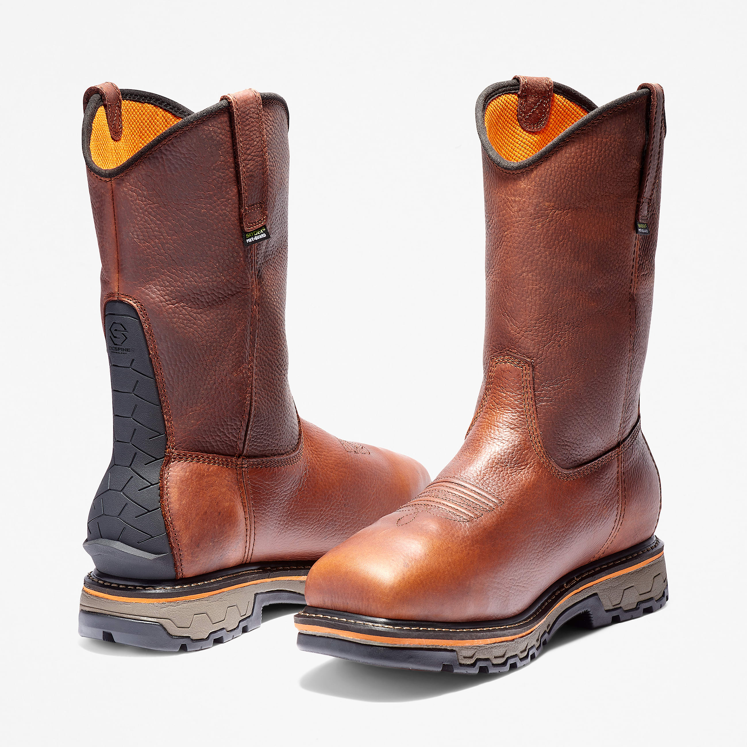 Botas de trabajo para hombre True Grit Met Guard CompToe TBL Caf otoal ALT5