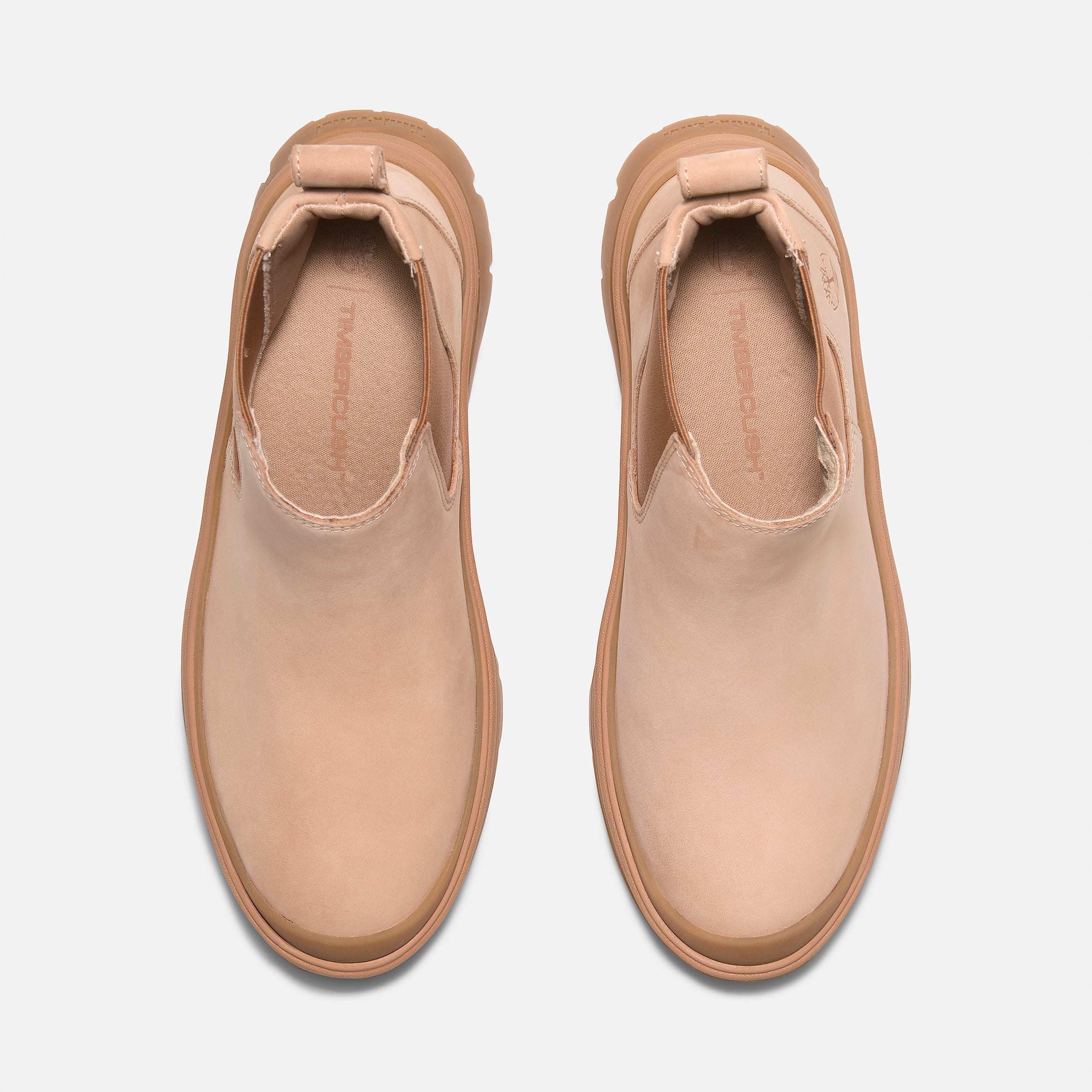 Womens Roxie Lane Mid Chelsea Boot TBL Light Beige Nubuck ALT2