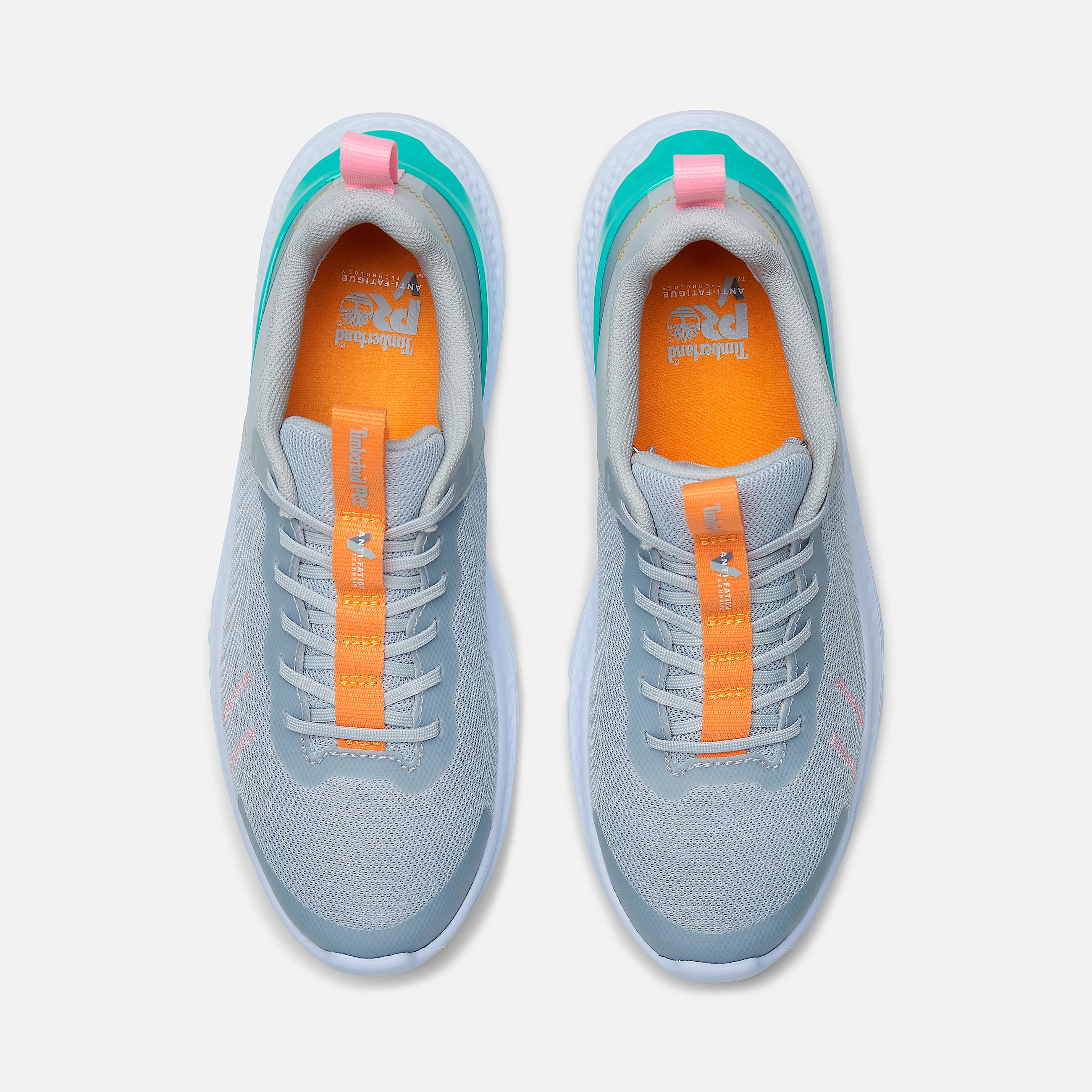 Sneakers deportivos de trabajo Timberland PRO Setra para mujer TBL Grisnaranja ALT2