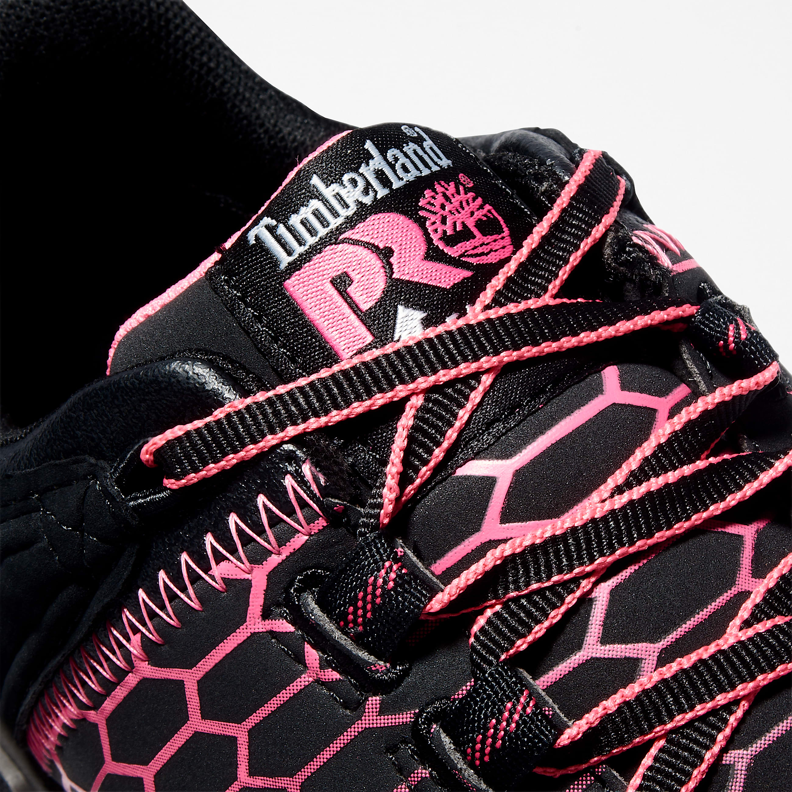 Sneakers de trabajo Powertrain Sport Alloy Toe para mujer TBL NegroRosa ALT6