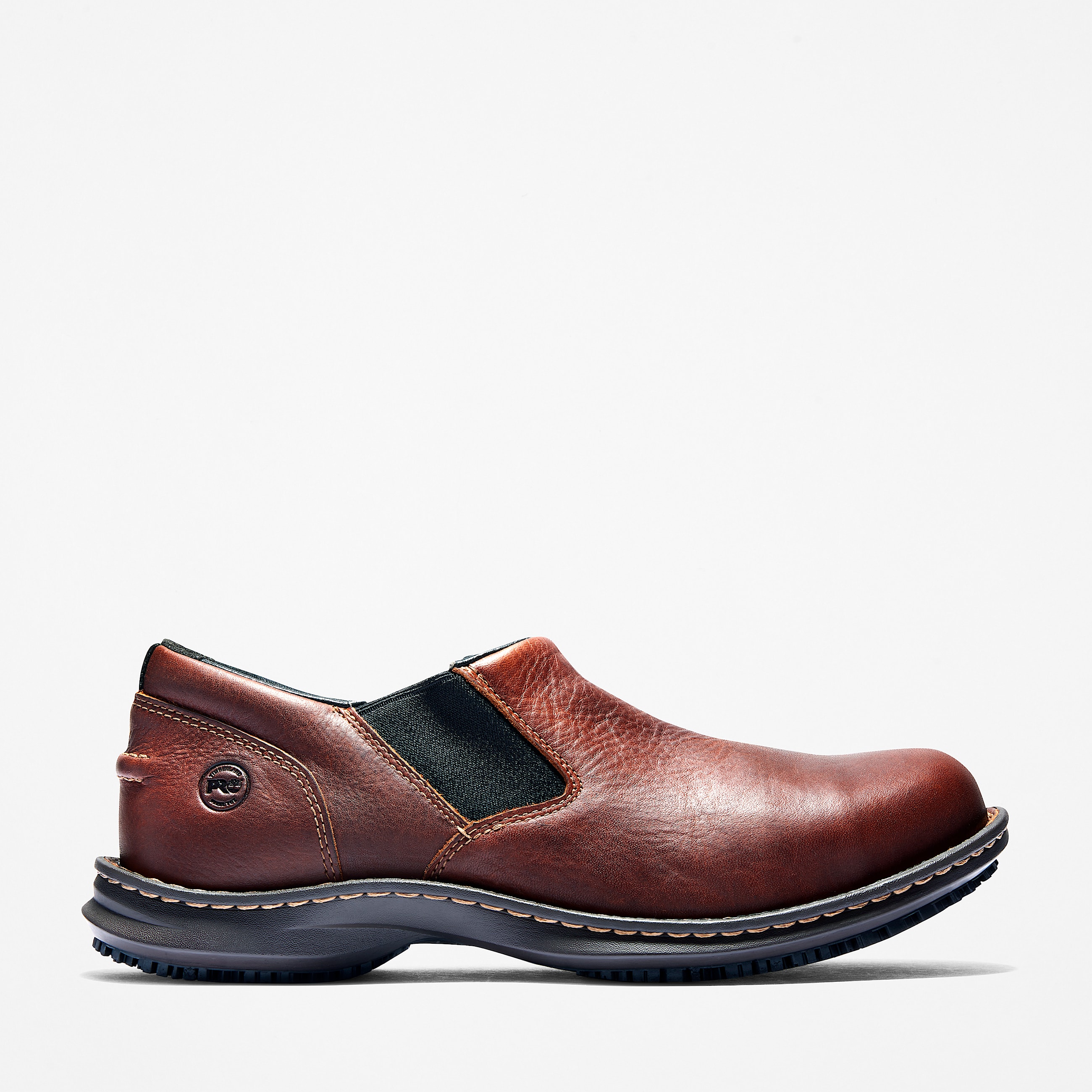 Mens Gladstone Casual Steel Toe Work Shoe TBL Brown HERO