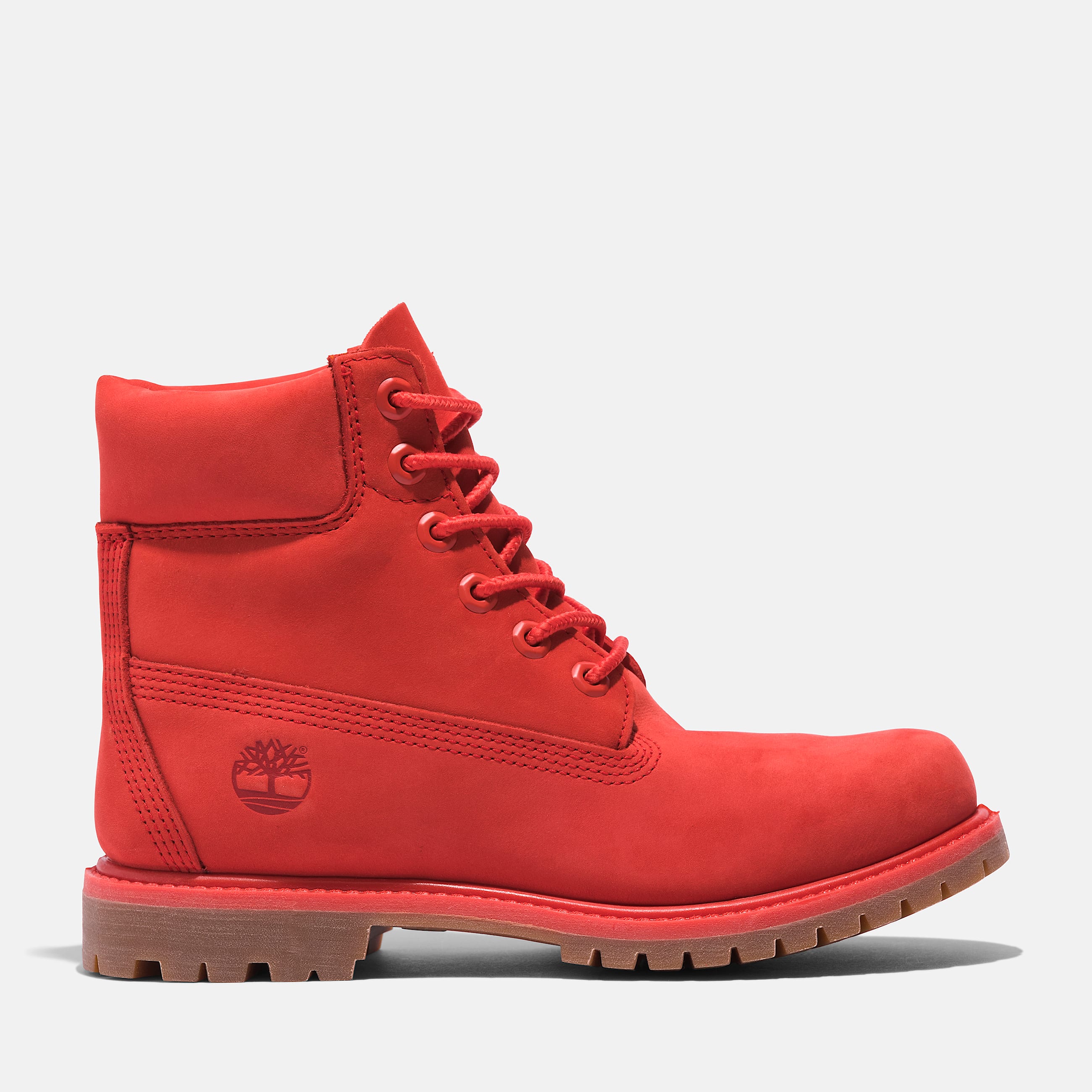 Womens Timberland 50th Anniversary Edition 6Inch Waterproof Boot TBL Medium Red Nubuck HERO