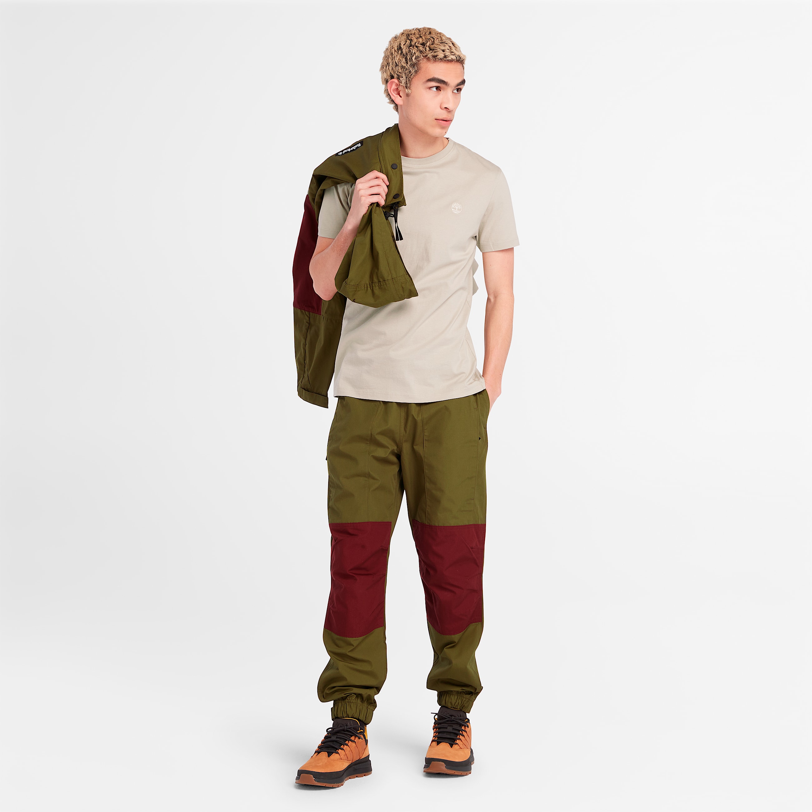 Mens WaterRepellent Jogger Pant TBL Dark Olive ALT1