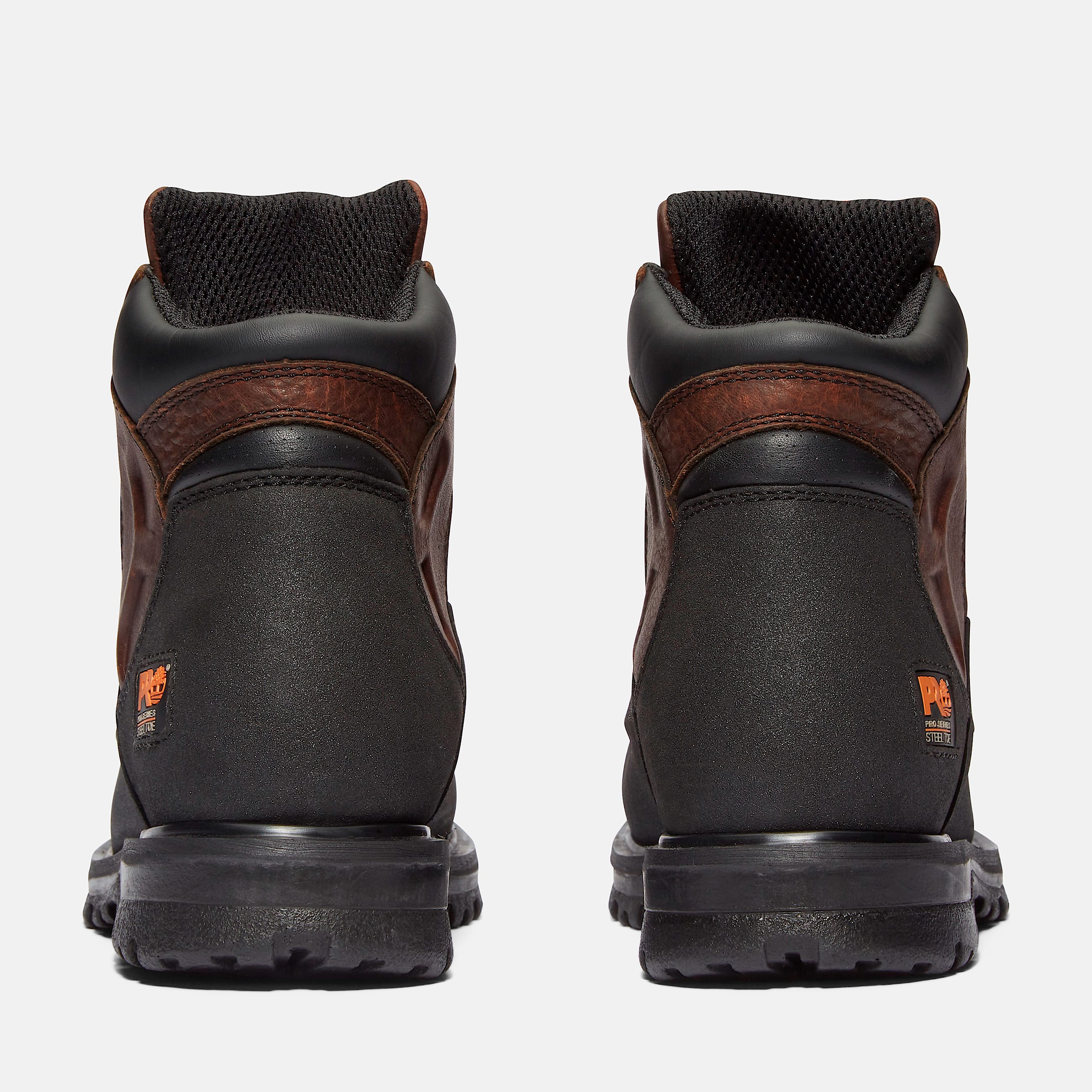 Mens PowerWelt 6 Steel Toe Waterproof Work Boot TBL Brown ALT5