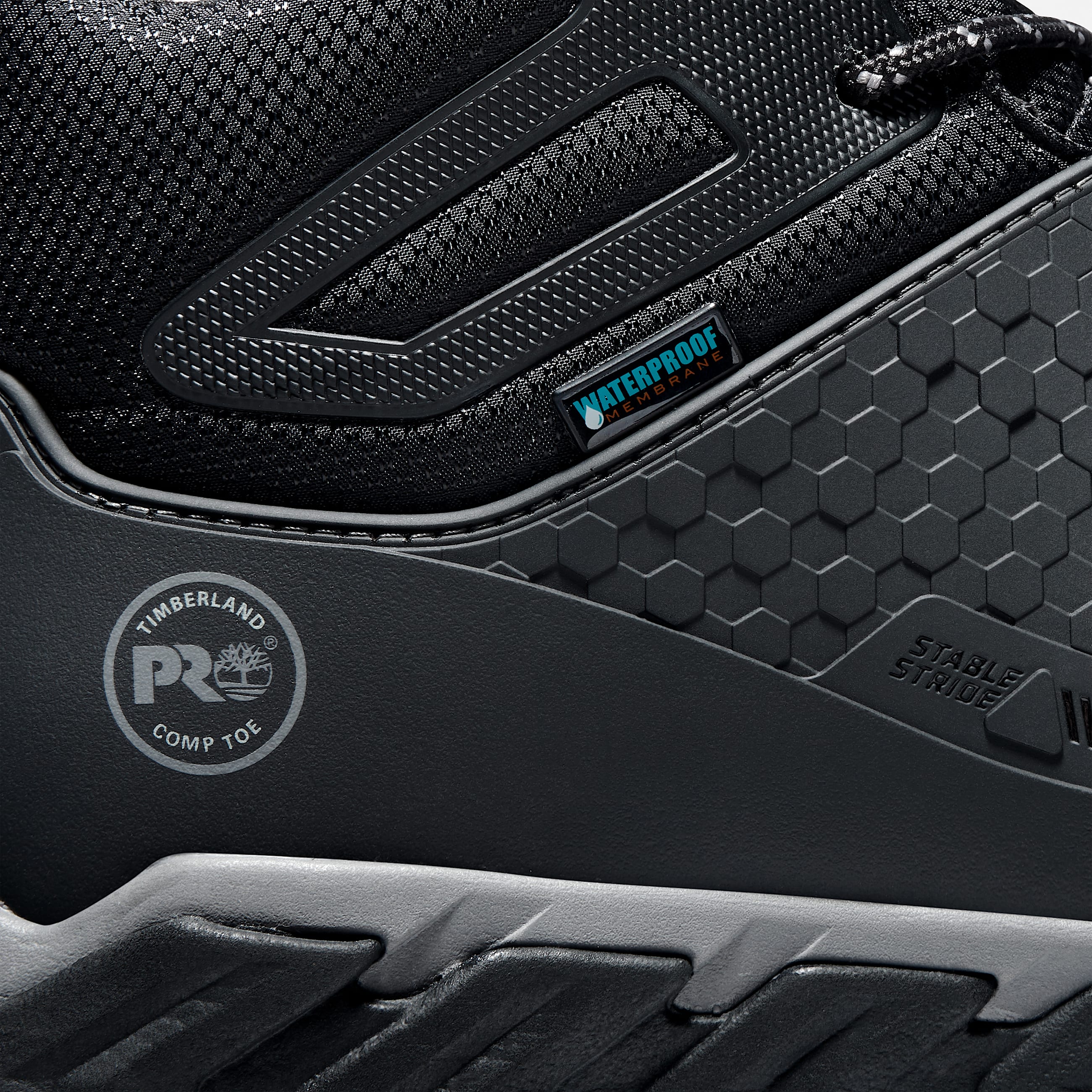 Botas de trabajo Ridgework Composite Toe  para hombre TBL Negro ALT6