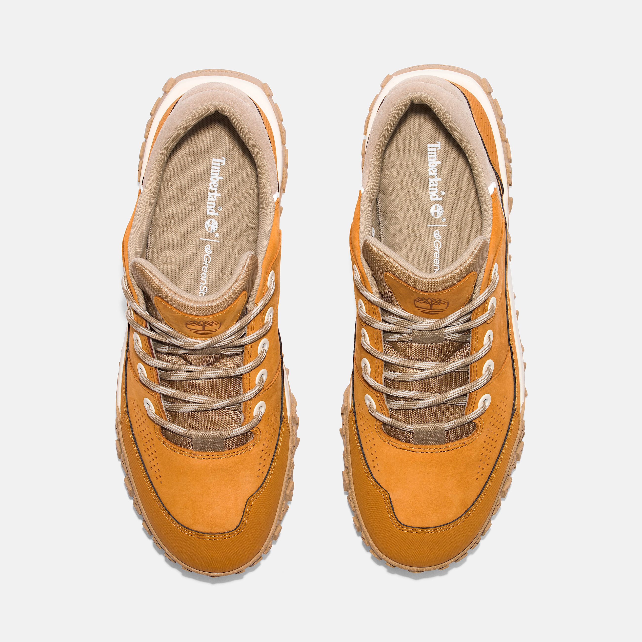 Mens GreenStride Motion 6 Hiking Shoe TBL Wheat Nubuck ALT2