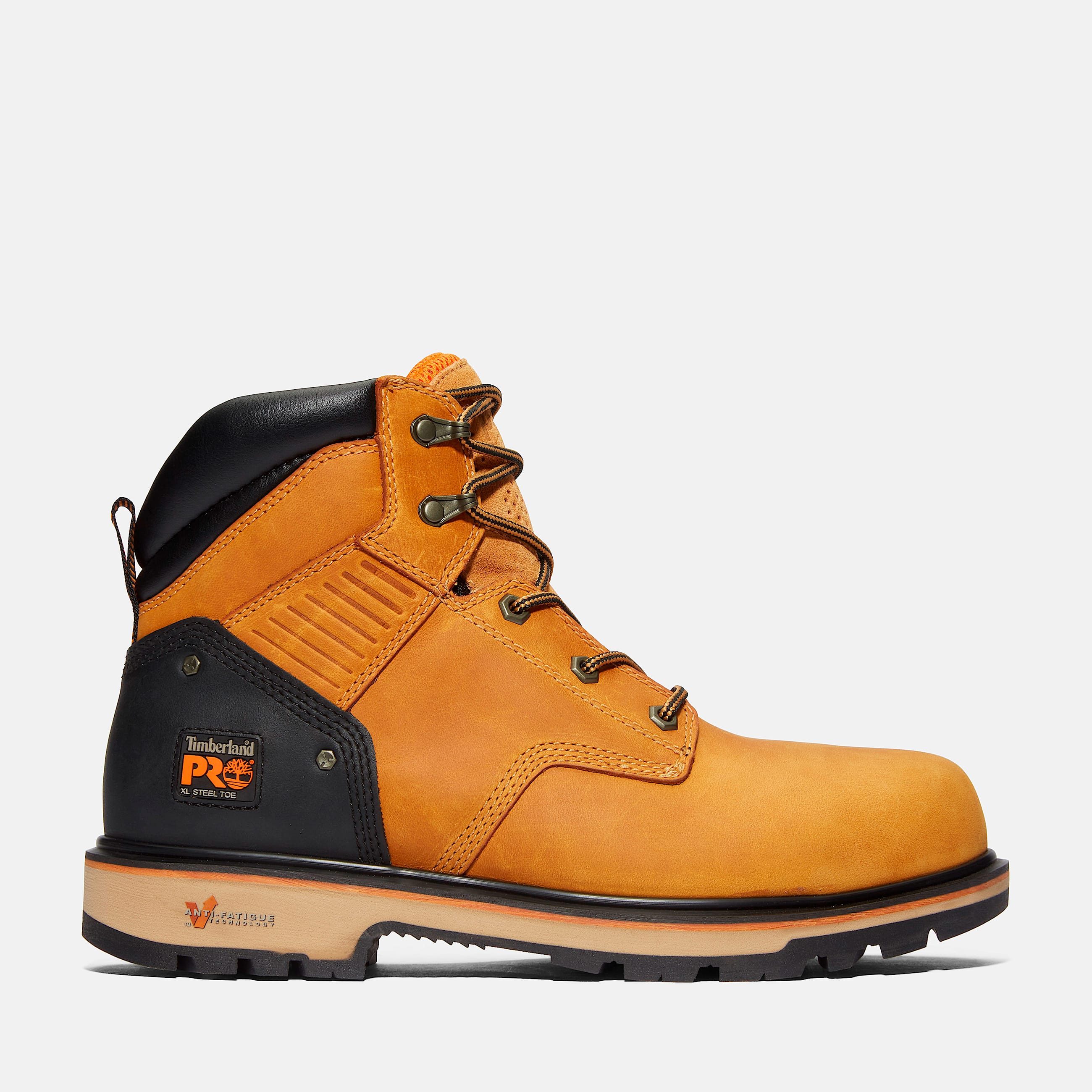 Mens Ballast 6 Steel Toe Work Boot TBL Wheat FullGrain Leather HERO