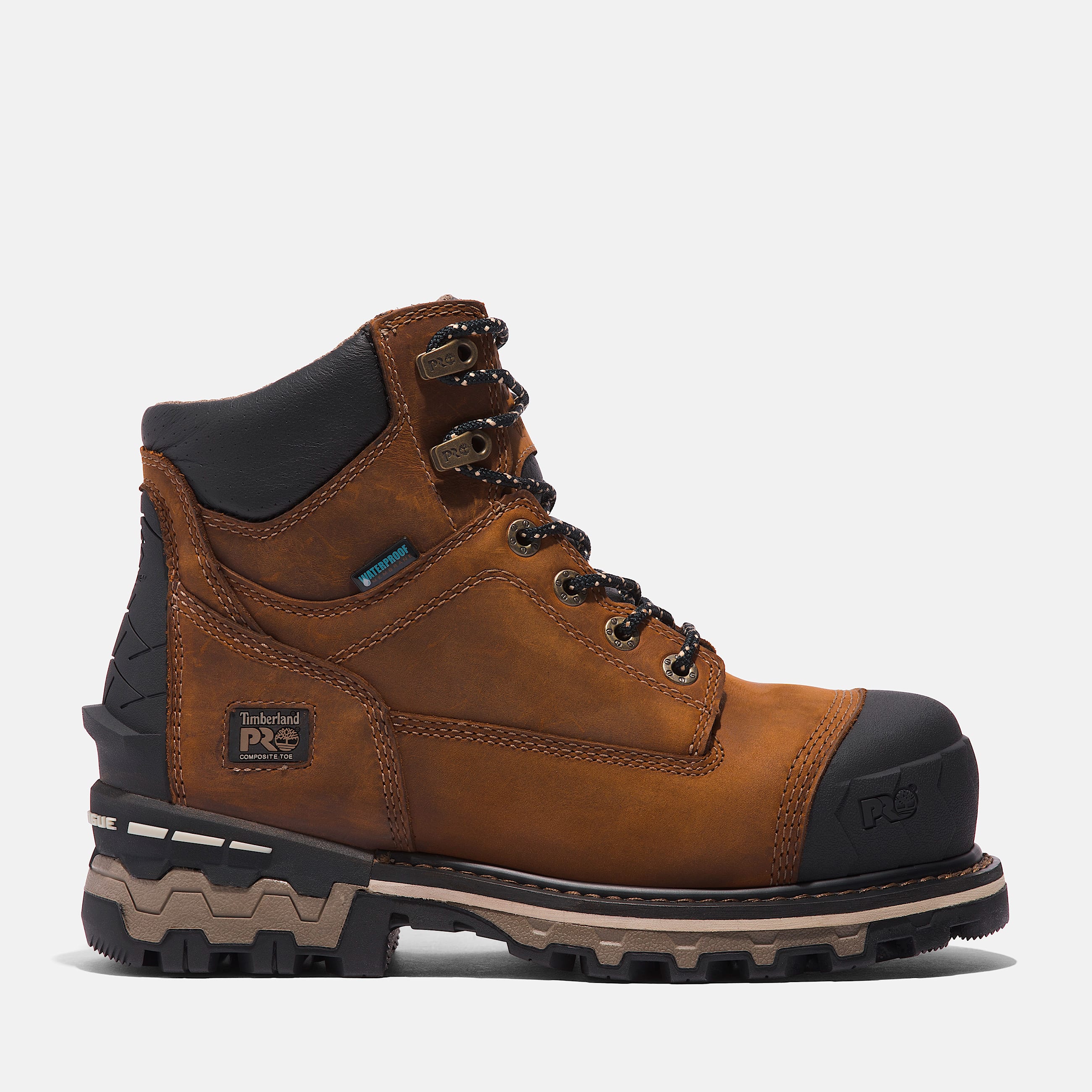 Botas de trabajo Boondock 6 CompToe Waterproof para mujer TBL Marrn HERO