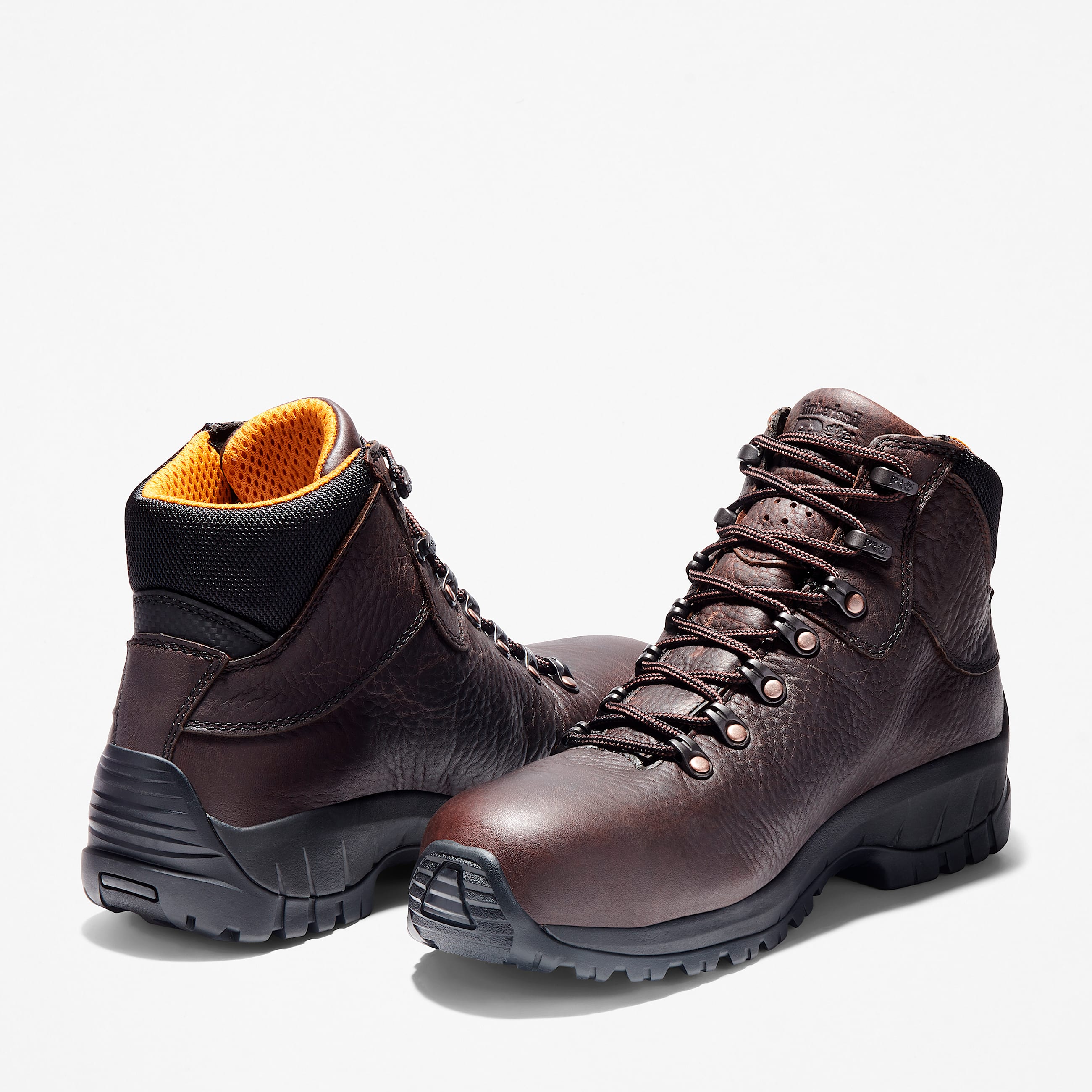 Mens TiTAN Alloy Toe Waterproof Work Boot TBL Brown ALT5
