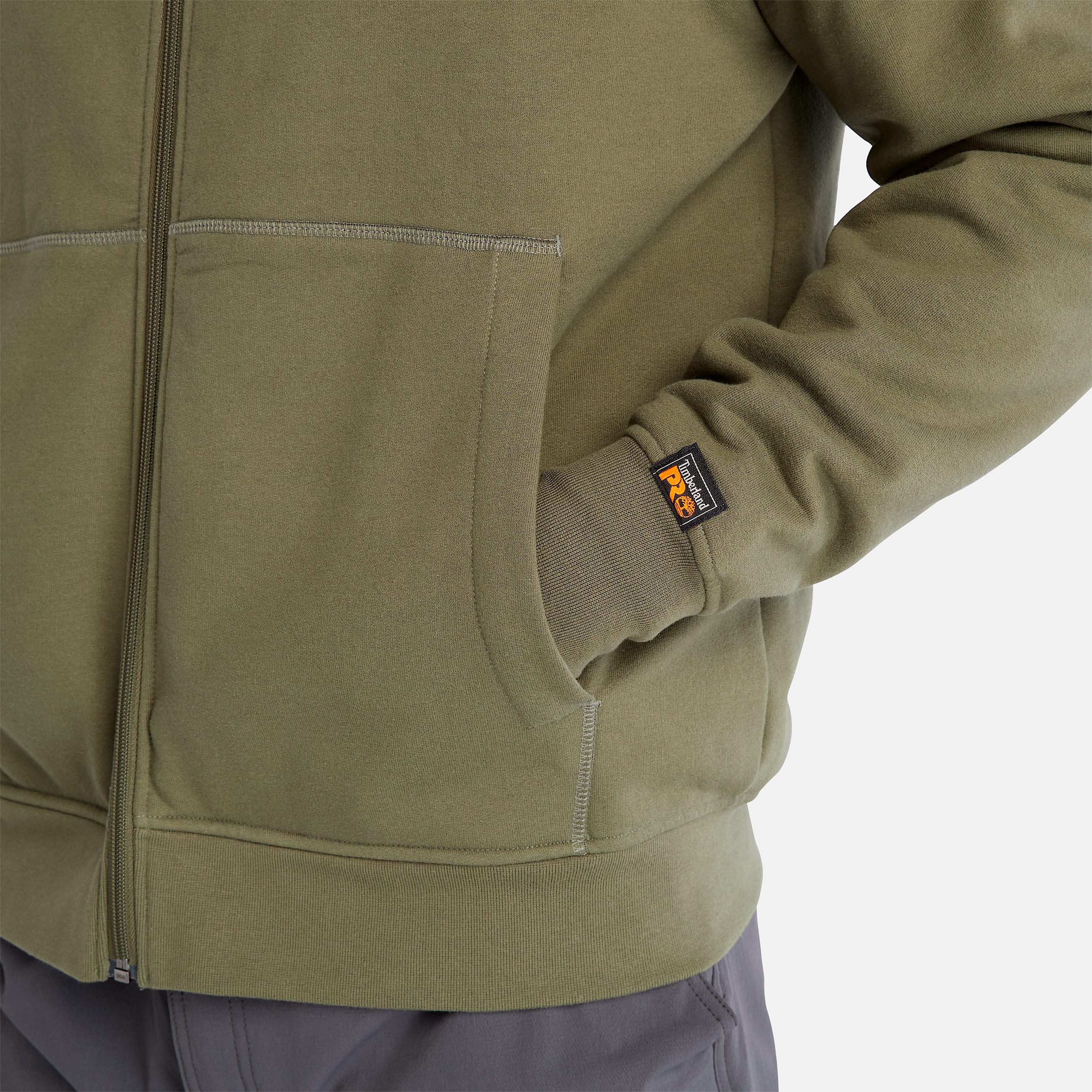 Sudadera Timberland PRO Hood Honcho Sport con Cierre para hombre TBL Noche del olivo ALT4