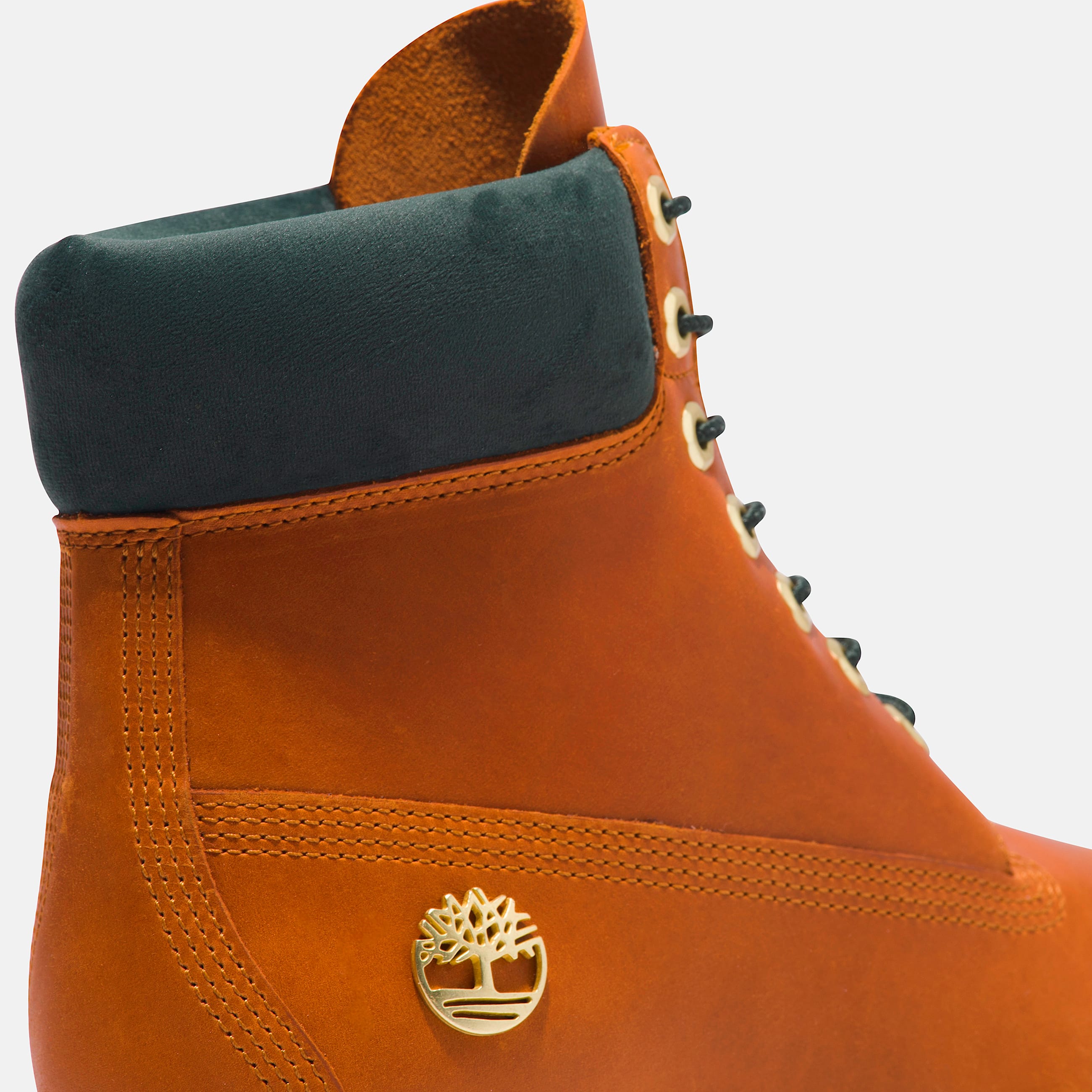 Mens Timberland Premium 6Inch Waterproof Boot TBL Medium Brown FullGrain ALT7