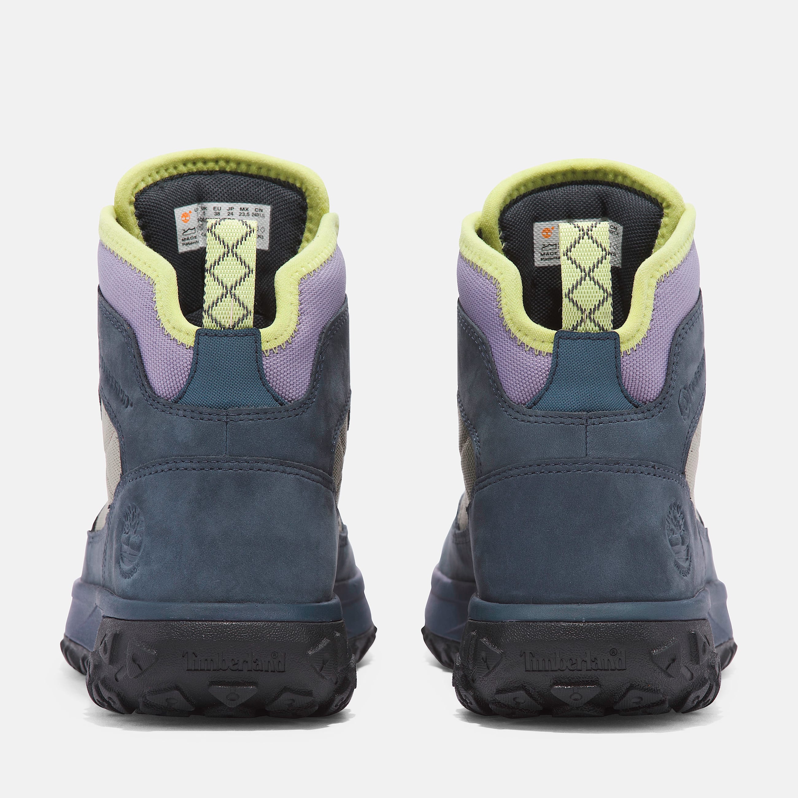 Womens GreenStride Motion 6 Waterproof Hiking Boot TBL Dark Blue Nubuck ALT5