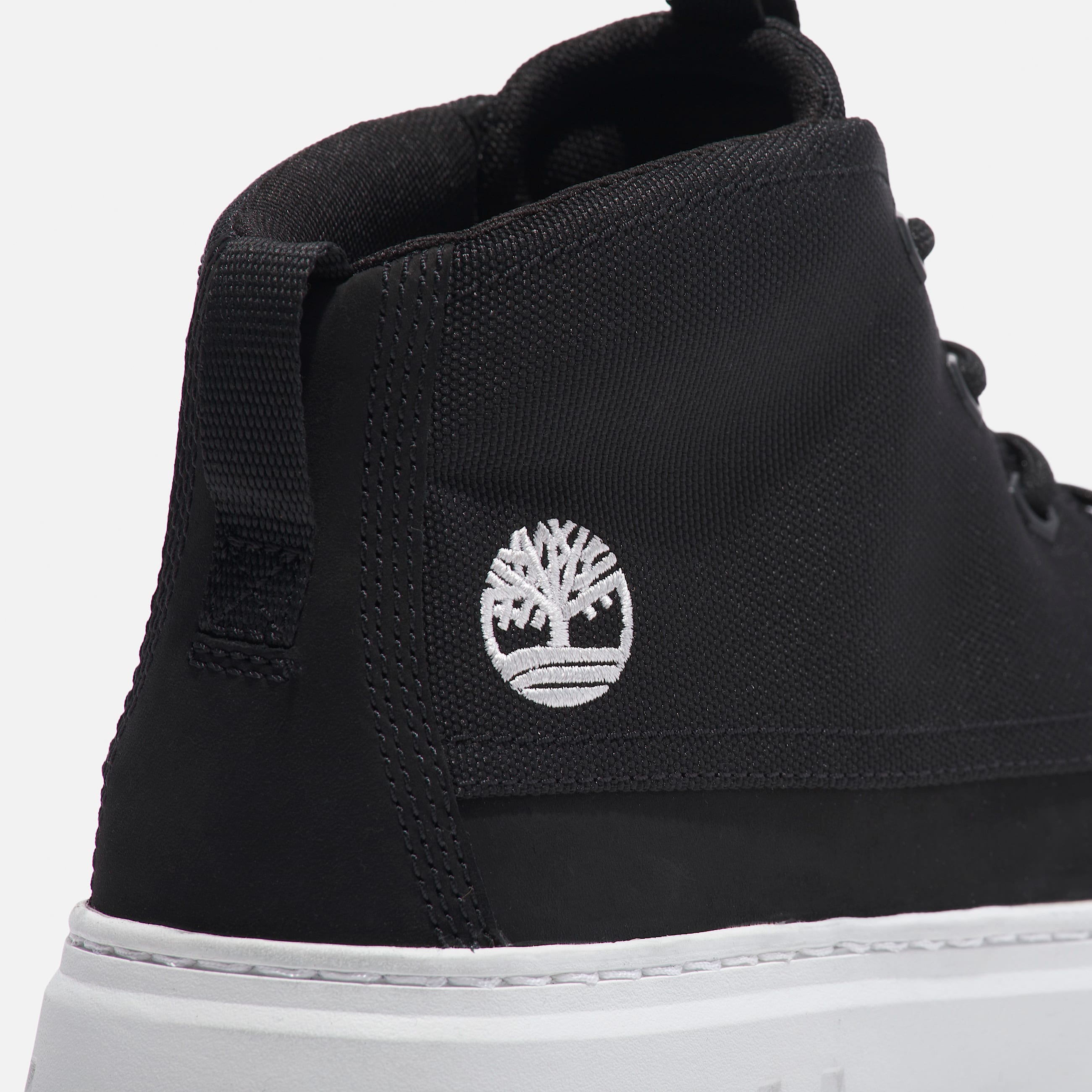 Mens Maple Grove Mid LaceUp Sneaker TBL Black Nubuck ALT7