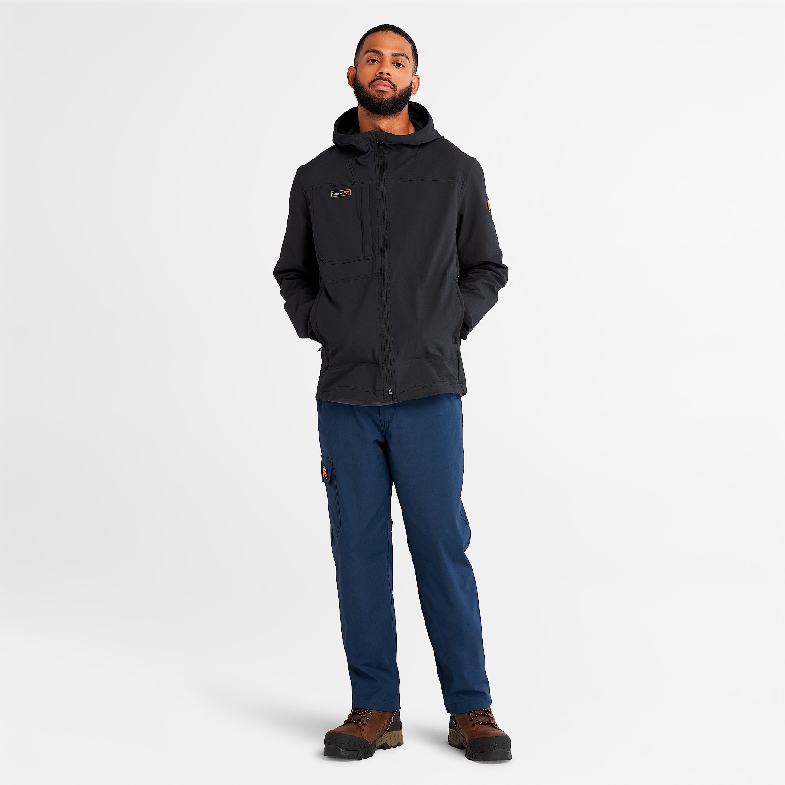 Mens Timberland PRO Morphix AthleticFit Lightweight Pant TBL Black Iris ALT1