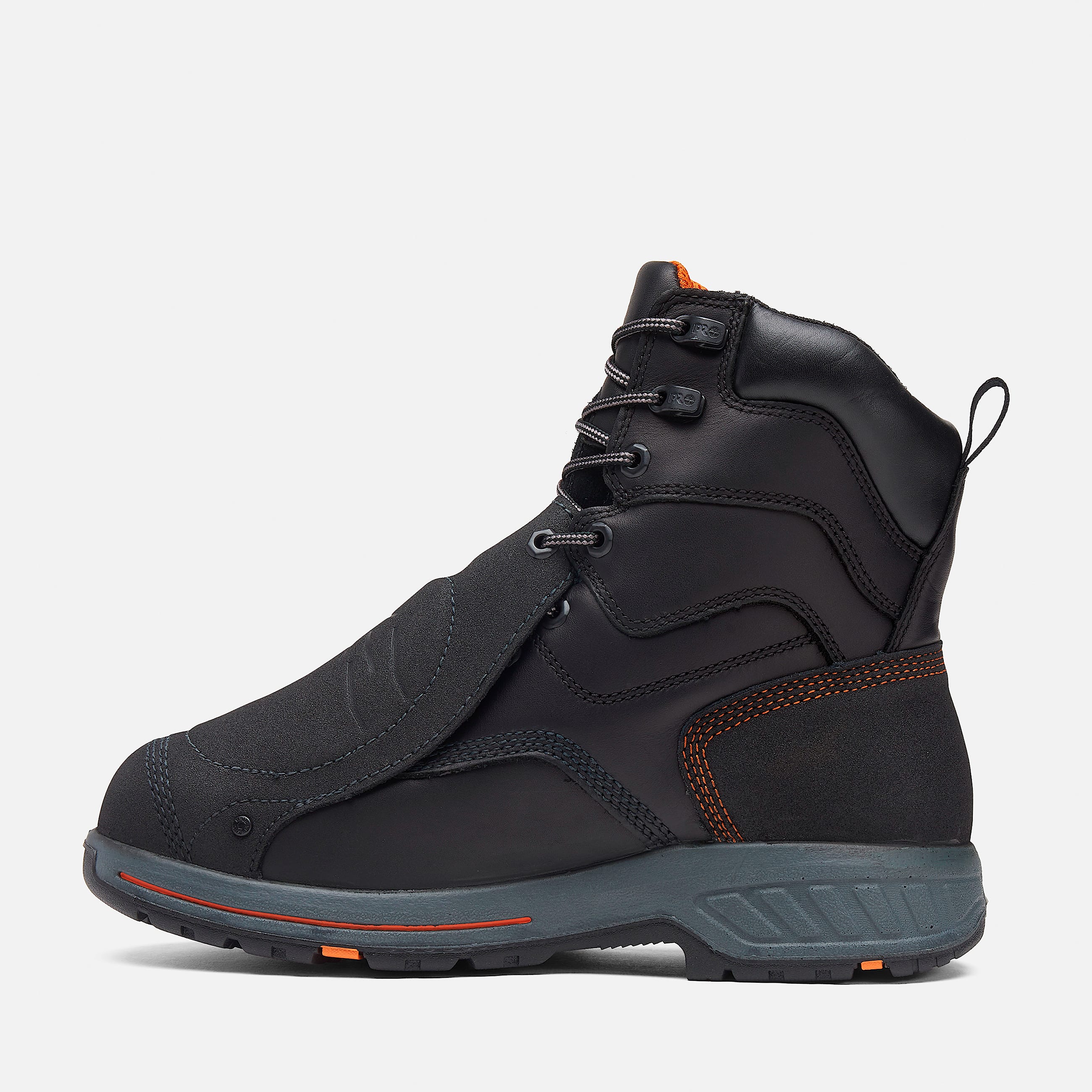 Mens Timberland PRO Endurance HD 8 Waterproof Met Guard Composite Toe Work Boot TBL Black ALT6