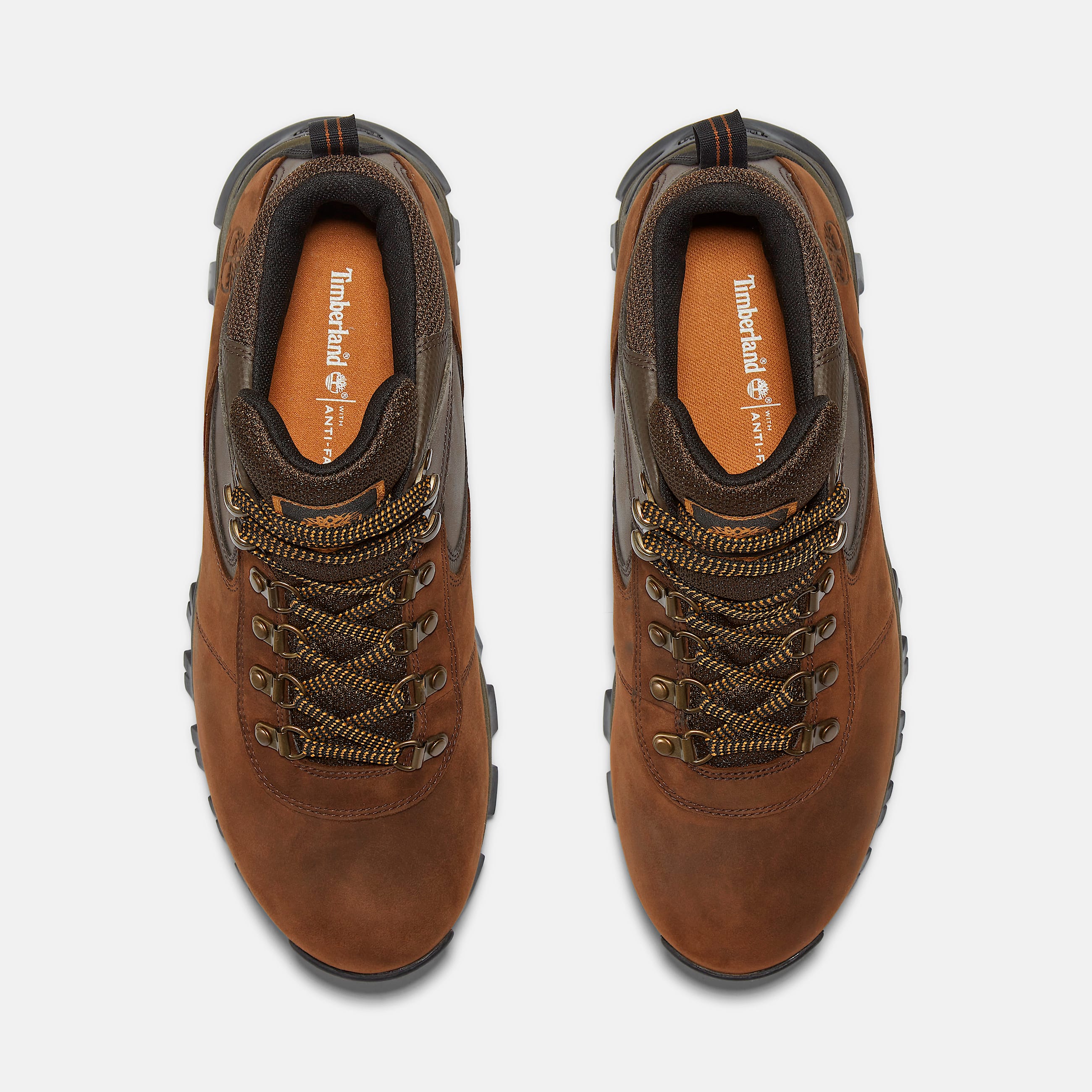 m-mトープM Men's Mt. Maddsen Waterproof Mid Hiking Boots - Dark Brown