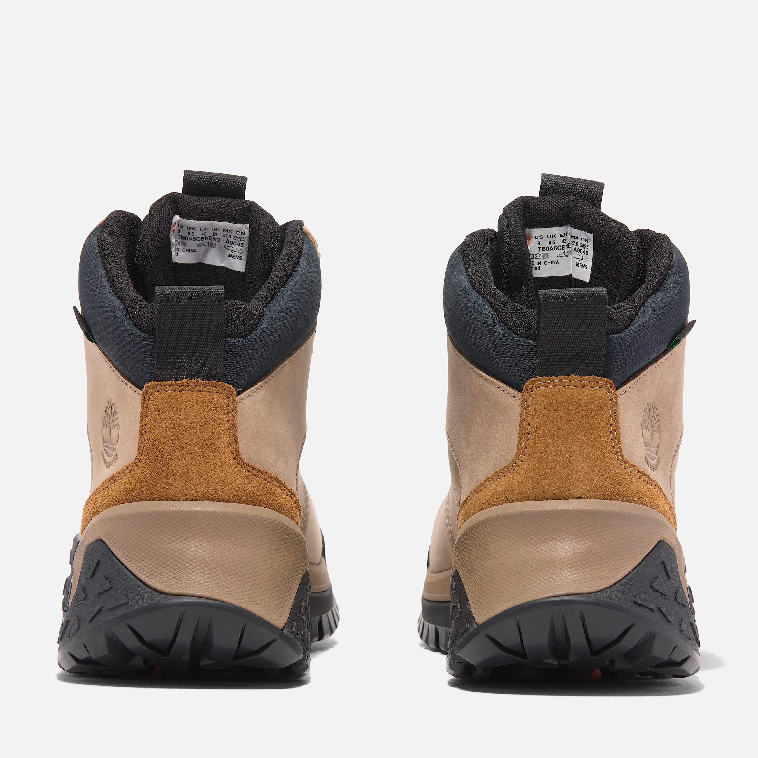 Mens Motion Scramble Mid LaceUp Waterproof Hiking Boot TBL Beige Nubuck ALT5