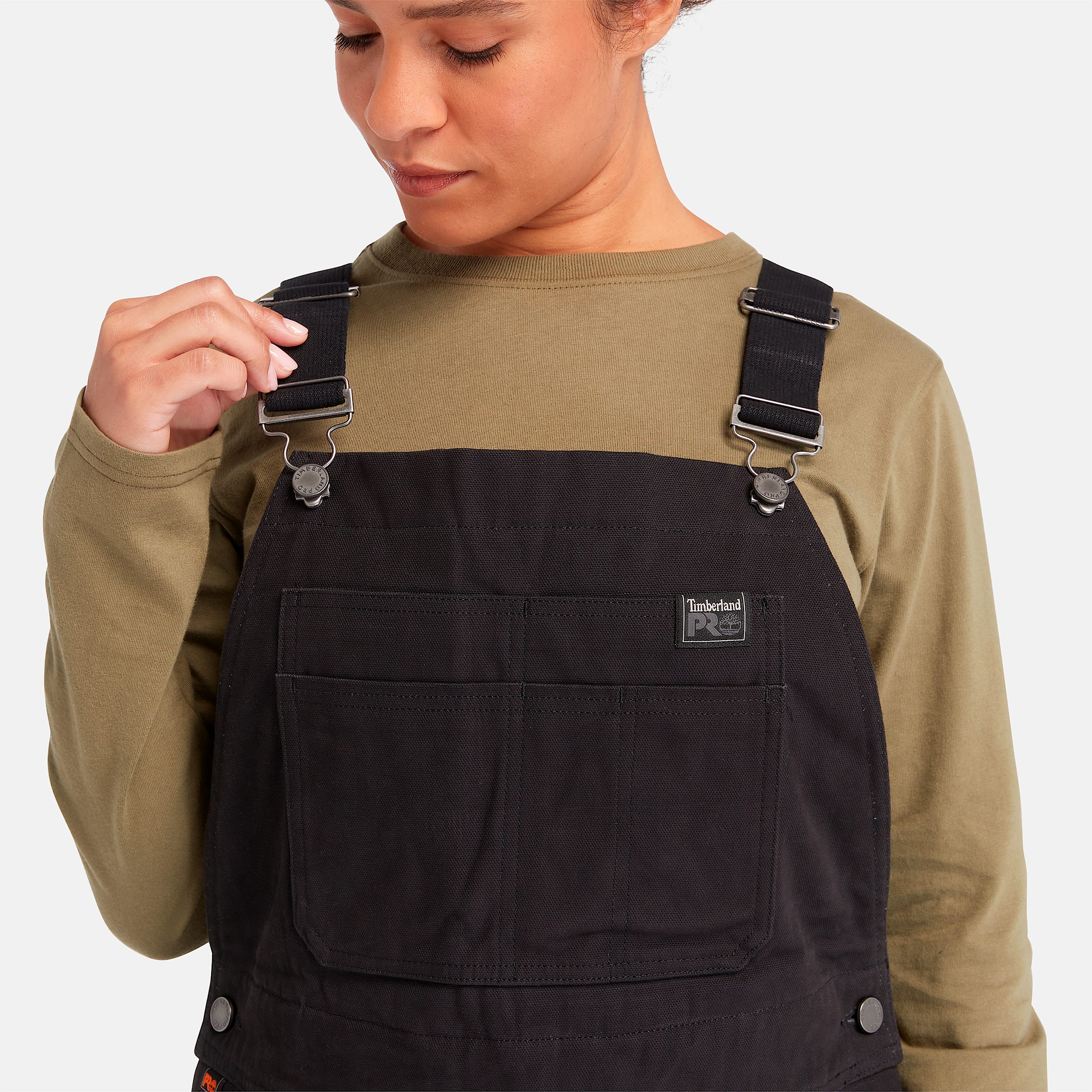 Womens Timberland PRO Gritman Insulated Bib Overall TBL Black ALT2