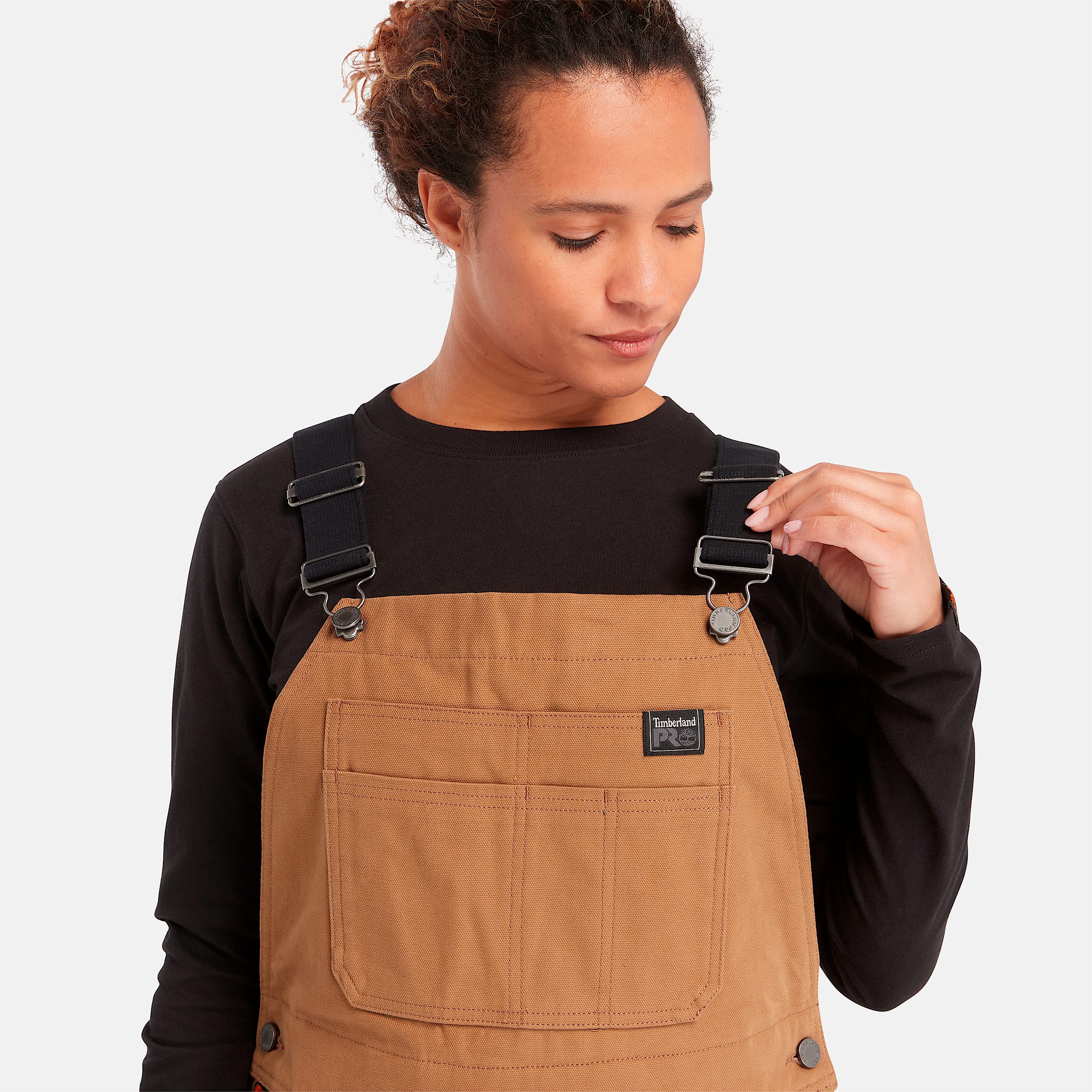 Womens Timberland PRO Gritman Insulated Bib Overall TBL Dark Wheat ALT2