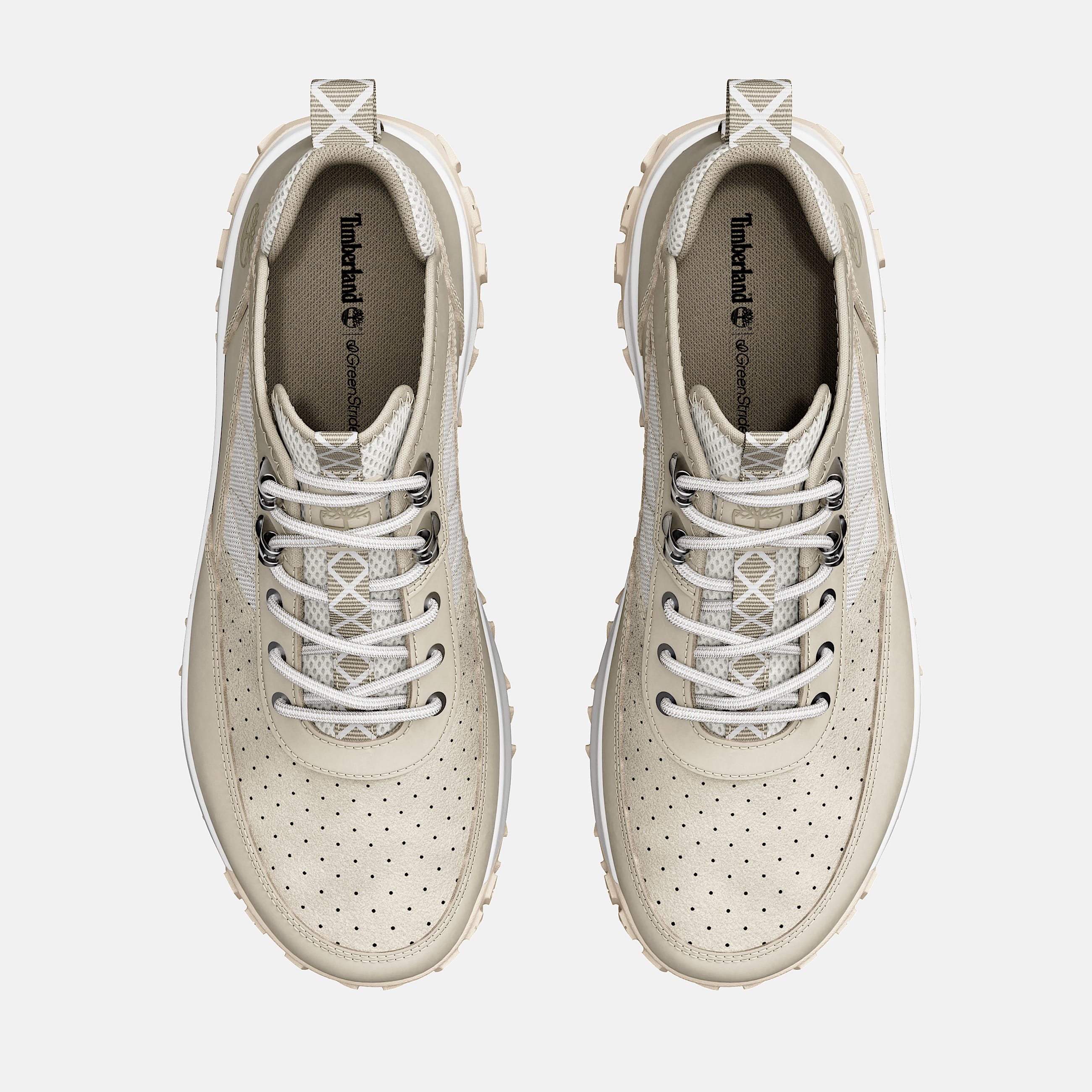 Womens GreenStride Motion 6 Sneaker TBL White Nubuck ALT2