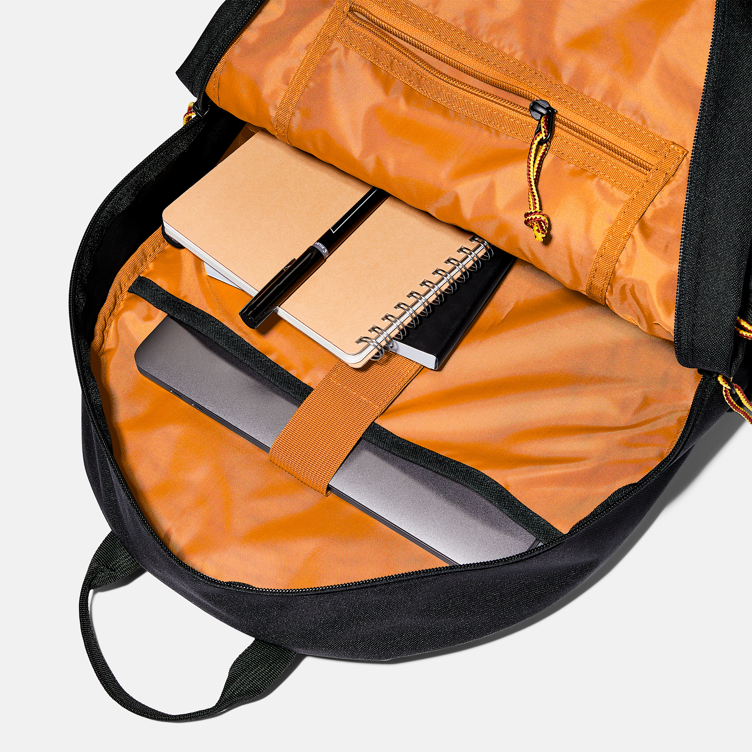 Calverton Large Logo Backpack TBL Black ALT1