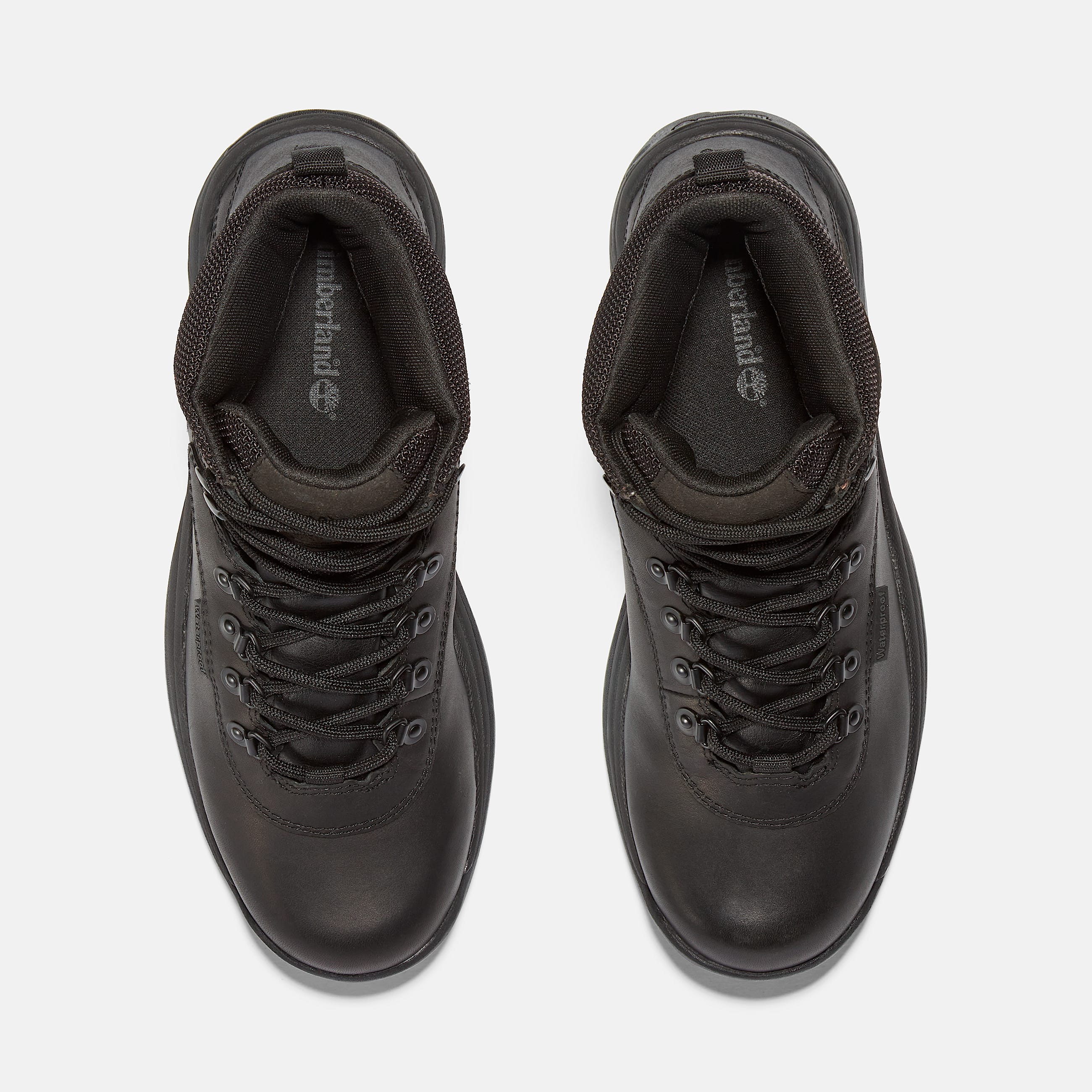 Mens White Ledge Mid Waterproof Hiking Boot TBL Black ALT2