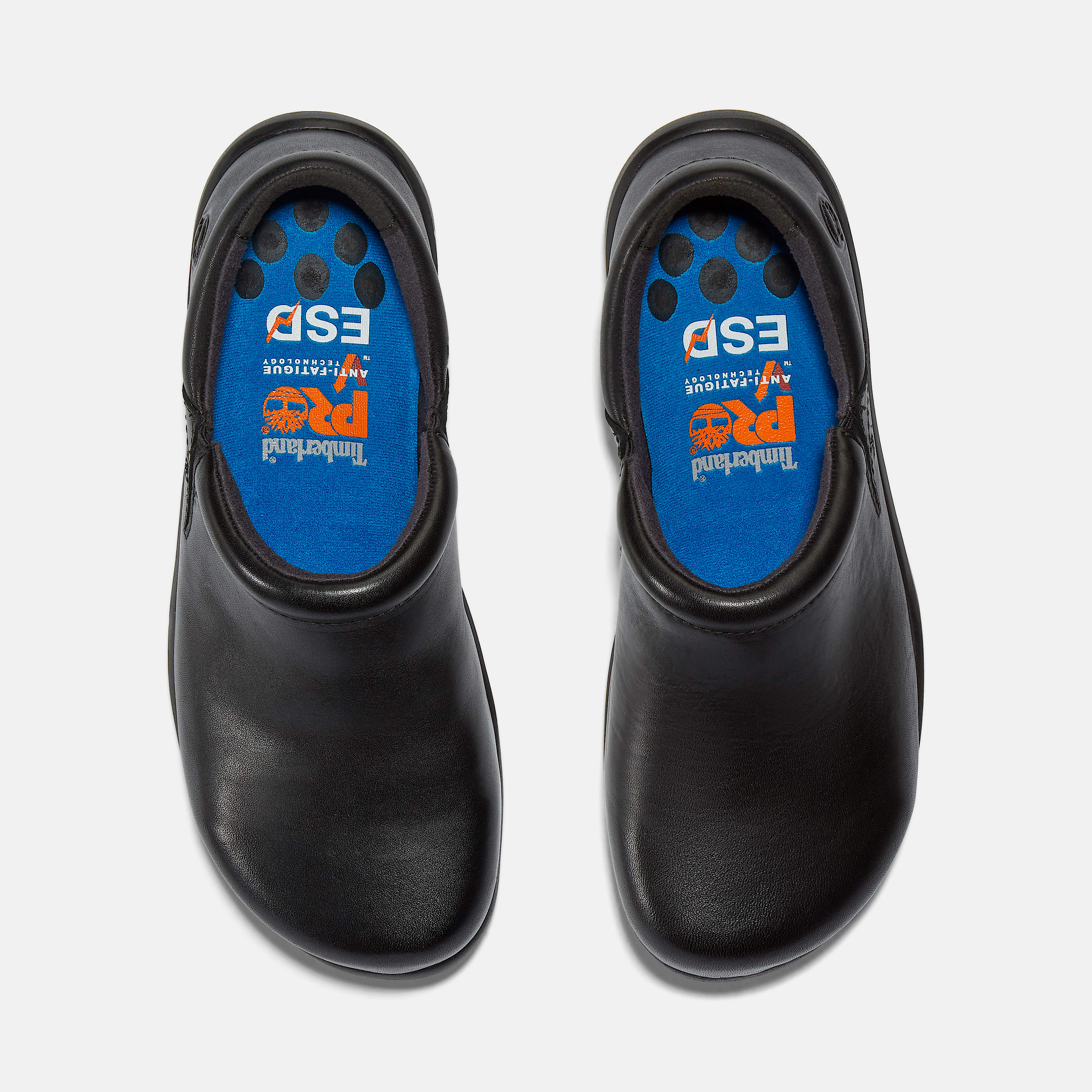 Womens Newbury Casual Alloy Toe Work Shoe TBL Black ALT2