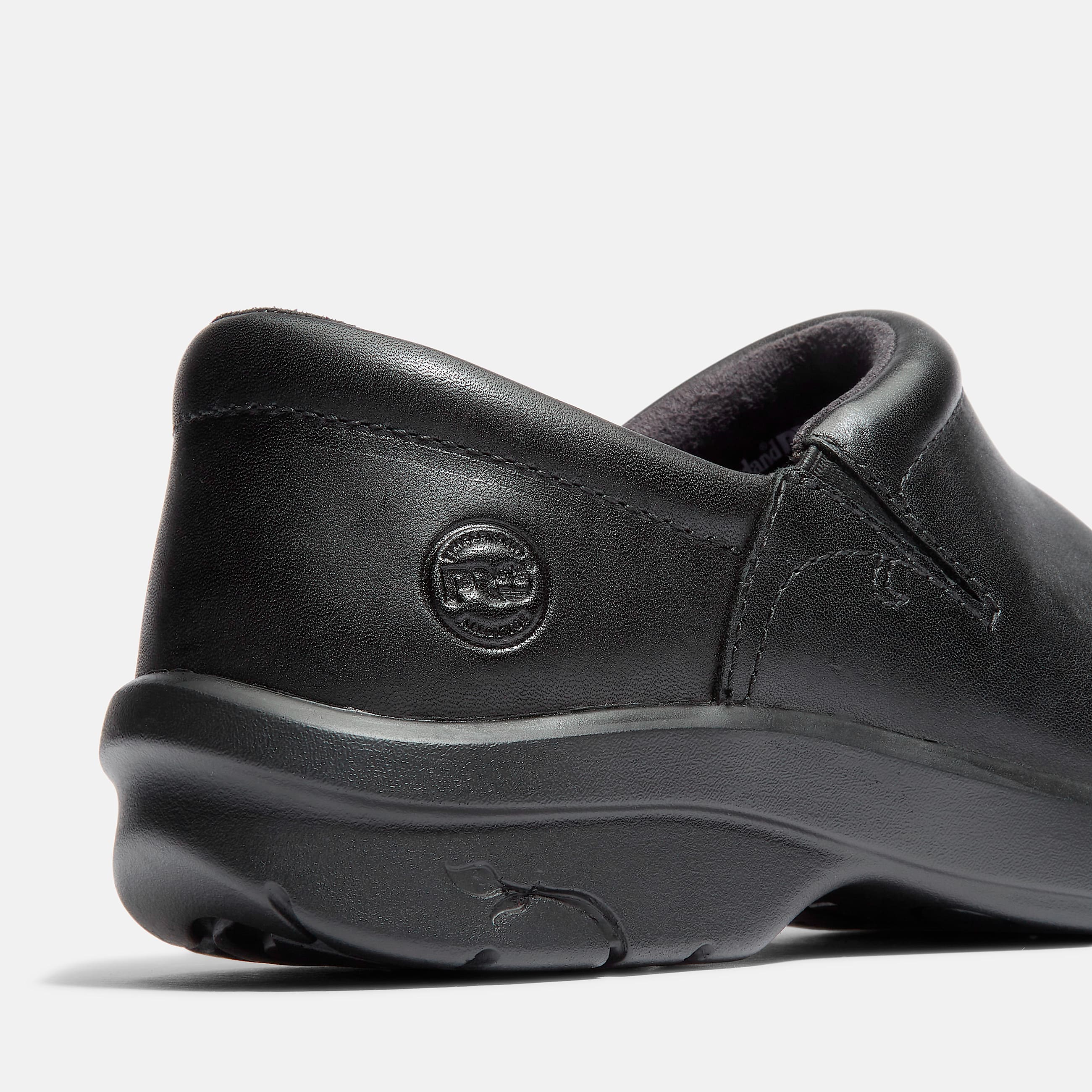 Womens Newbury Casual Alloy Toe Work Shoe TBL Black ALT7