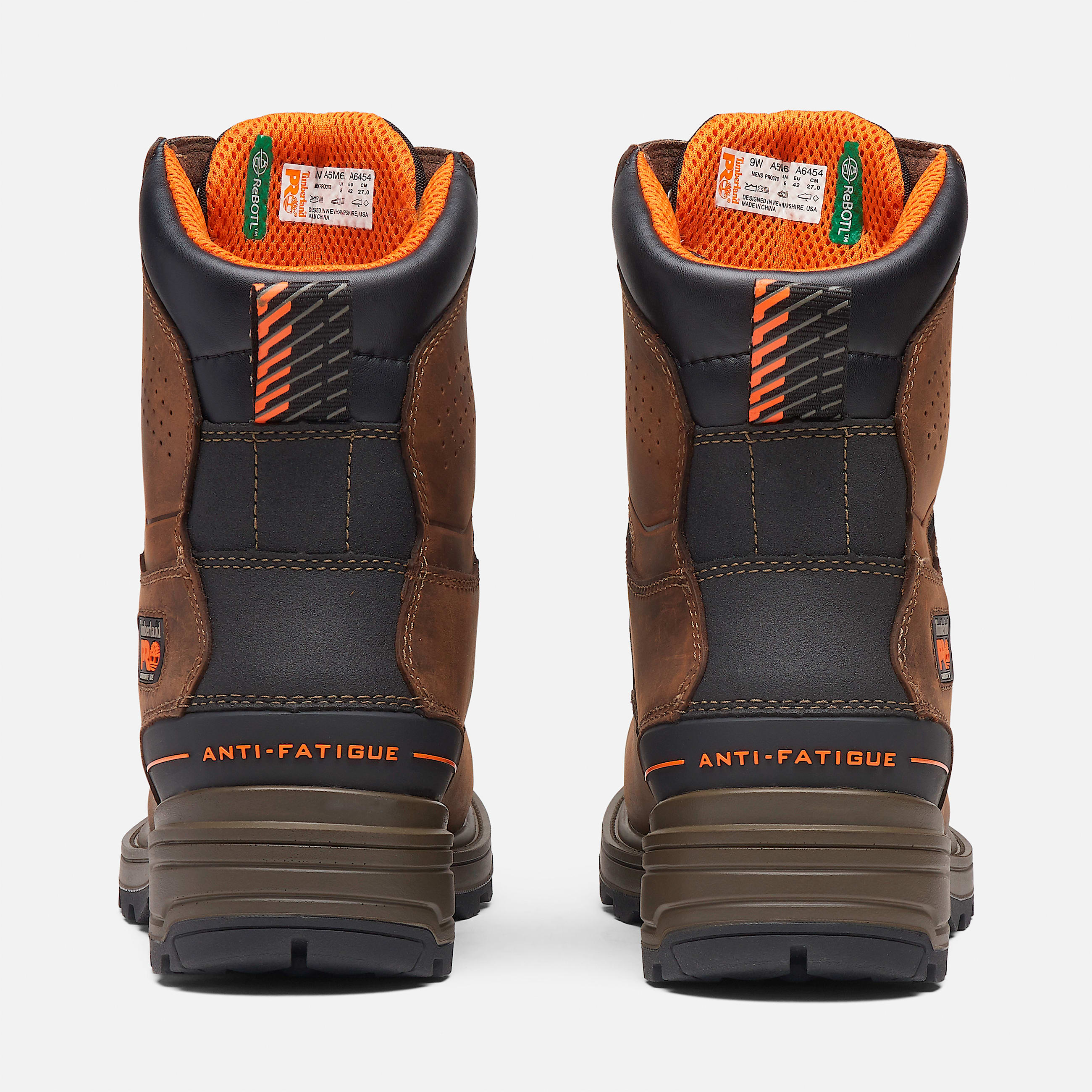 Botte de travail impermable Magnitude 8Inch  embout en composite pour hommes TBL Brun Magnitude ALT5