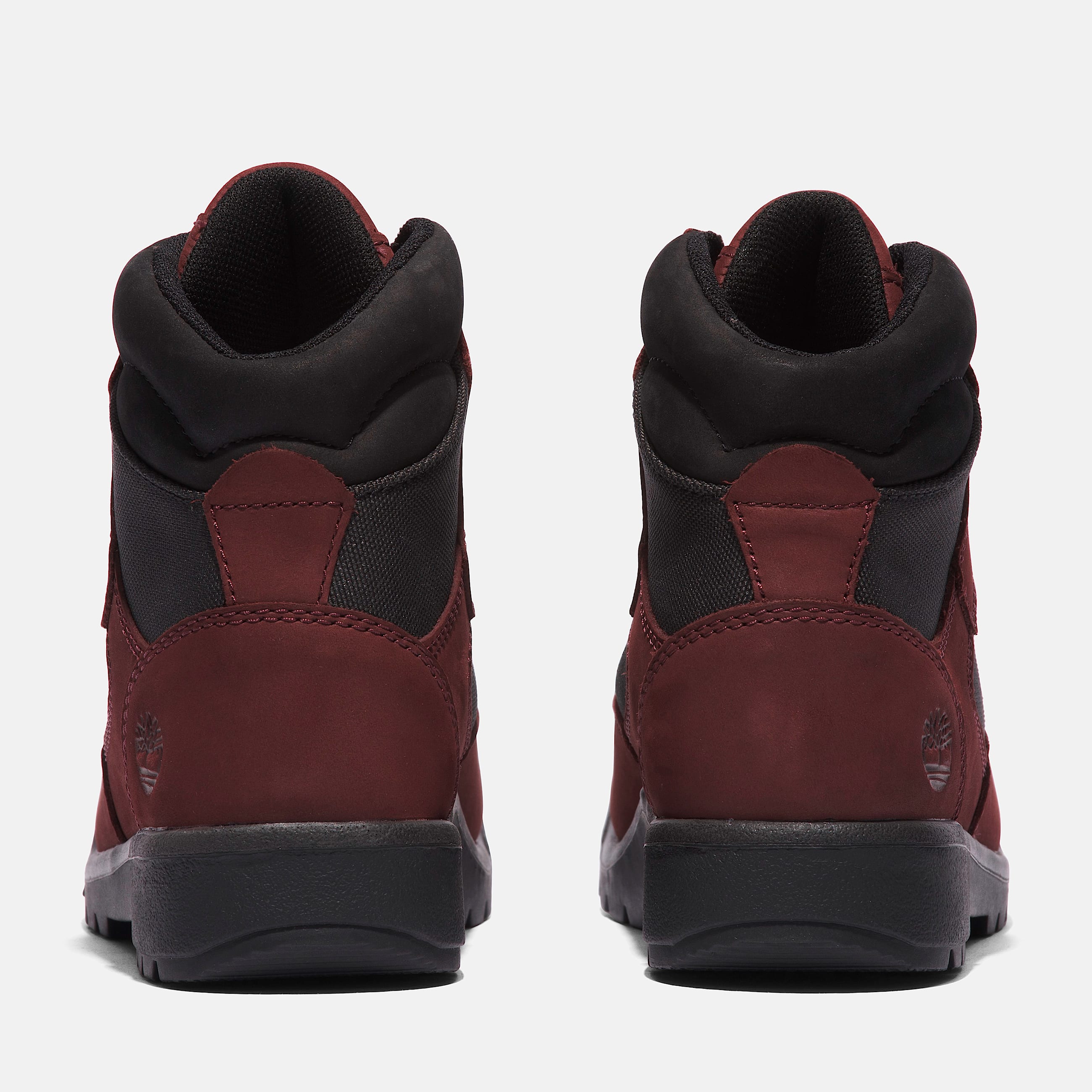 Junior 6Inch Field Boot TBL Burgundy Nubuck ALT5