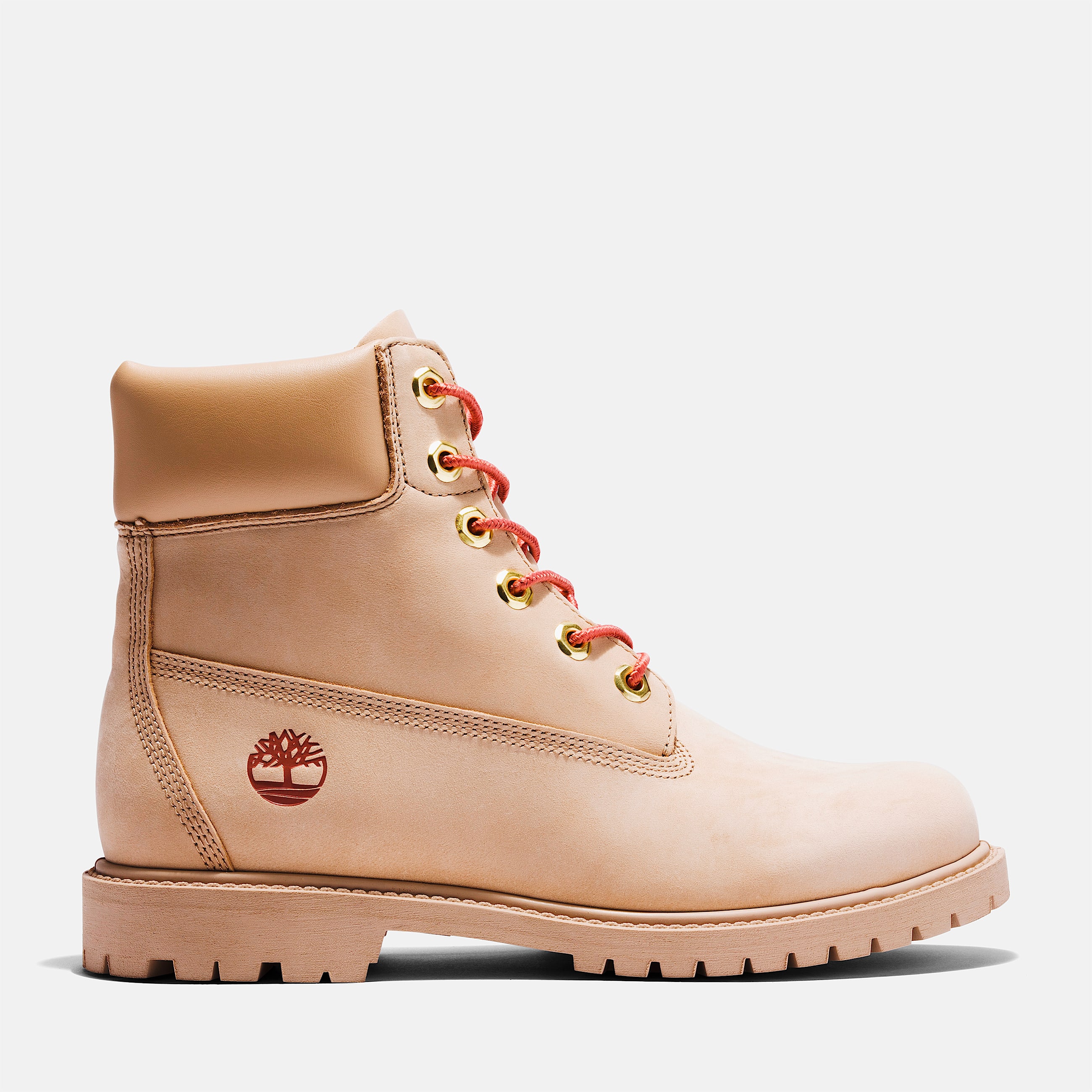 Womens Timberland Heritage 6 inch Waterproof Boots TBL Light Brown HERO