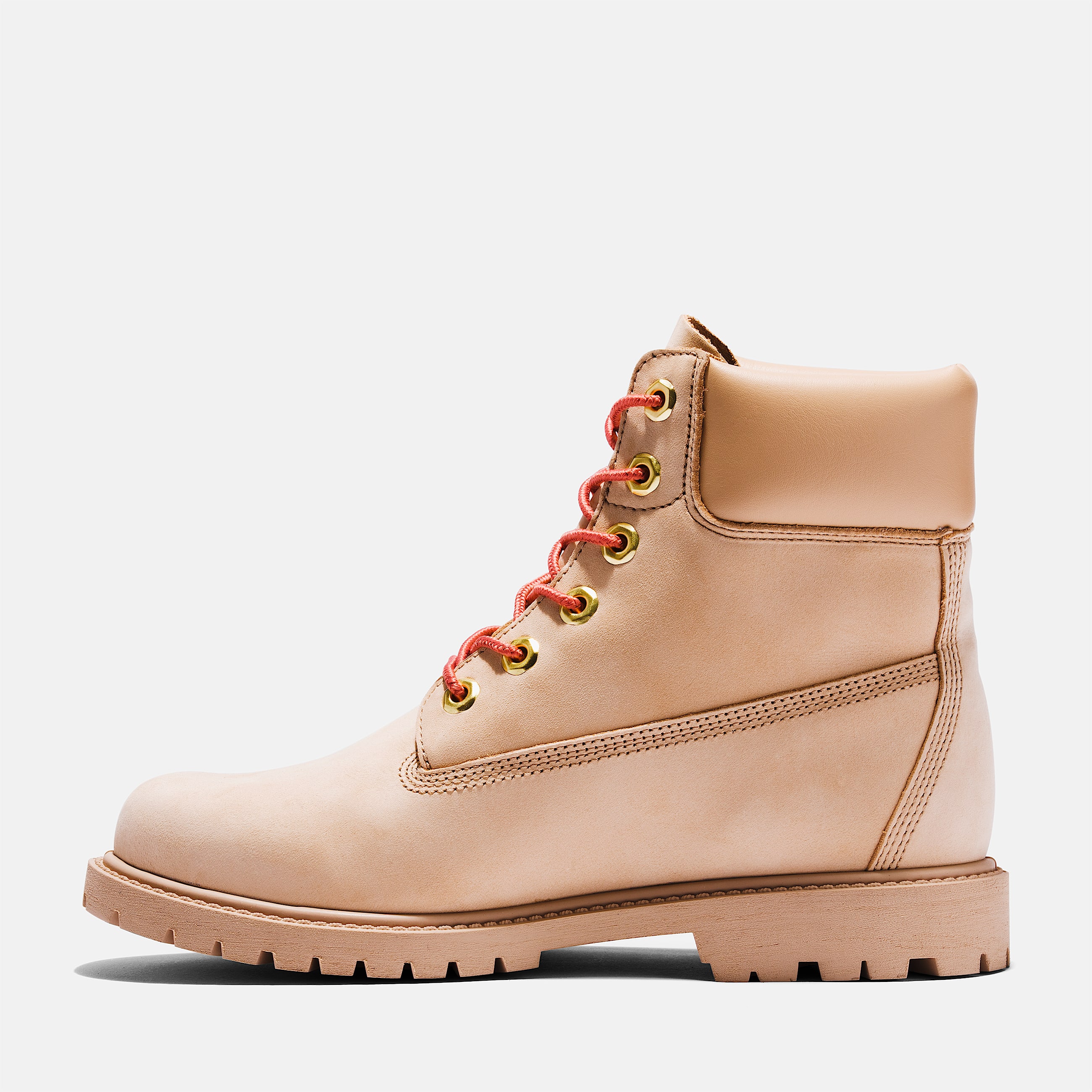Womens Timberland Heritage 6 inch Waterproof Boots TBL Light Brown ALT6