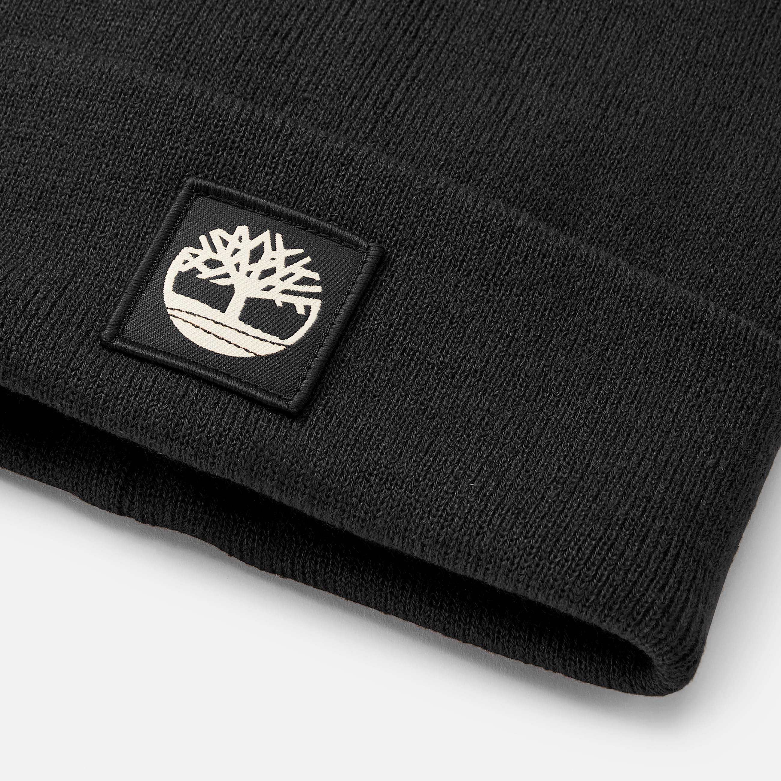 Cuffed Beanie With Tonal Patch TBL Black ALT1
