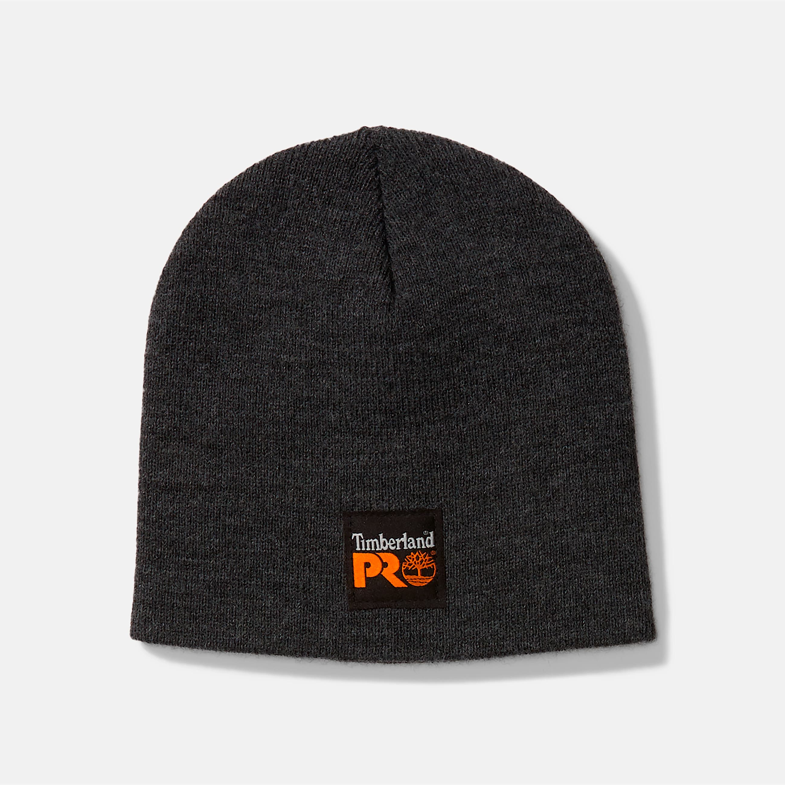 Mens Timberland PRO Beanie TBL Dark Charcoal Heather HERO