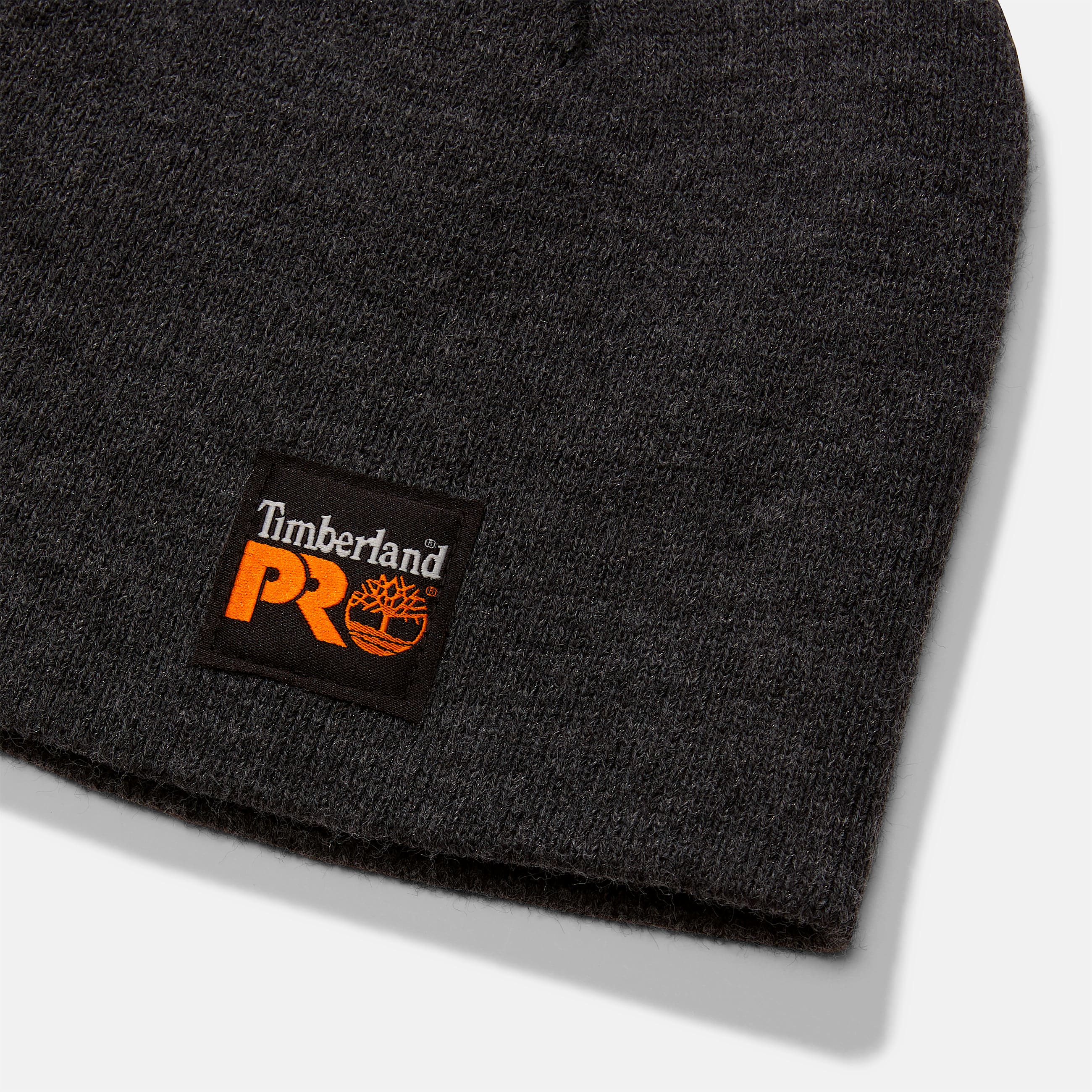 Mens Timberland PRO Beanie TBL Dark Charcoal Heather ALT2