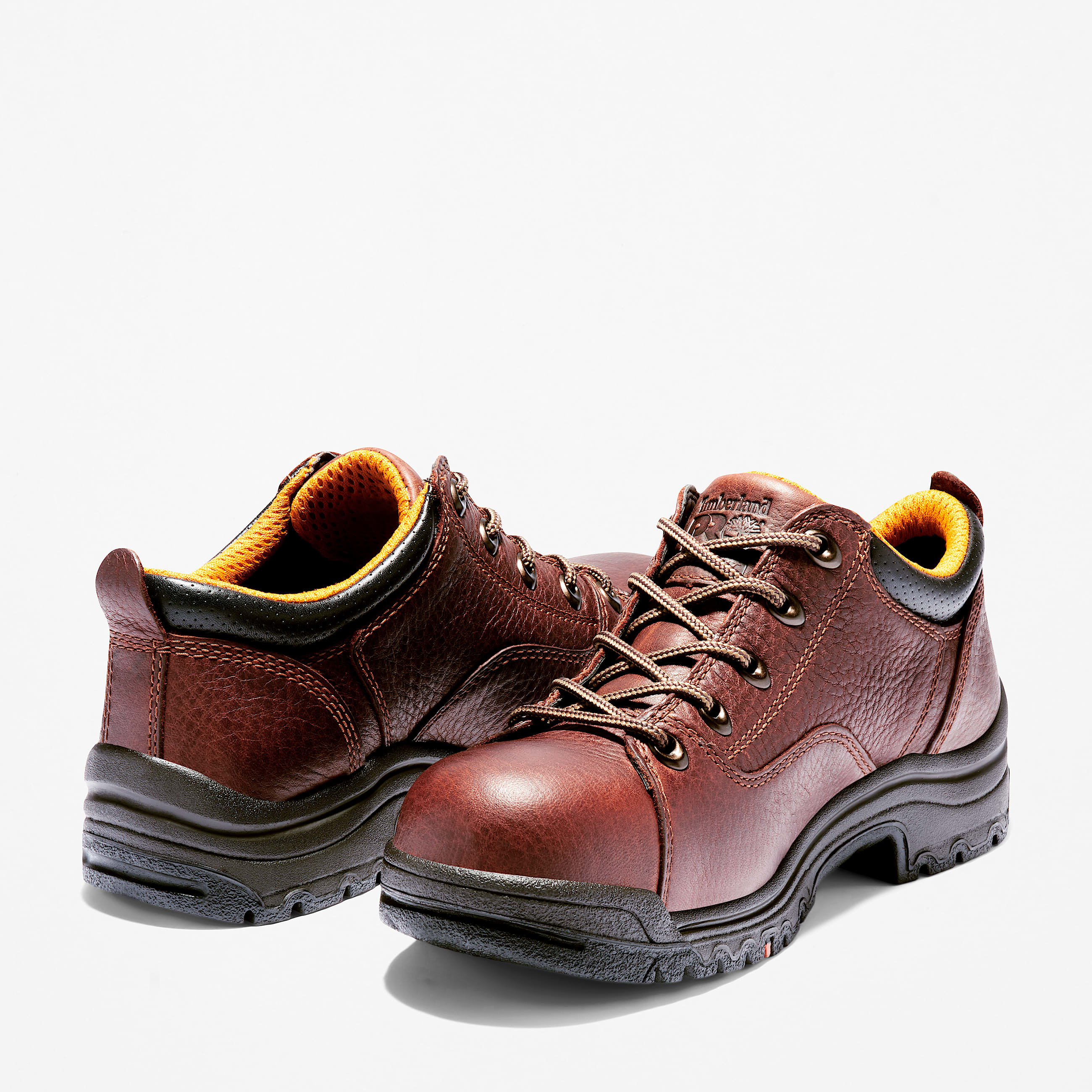 Zapato de trabajo con puntera de aleacin TiTAN Casual para mujer TBL Marrn ALT5