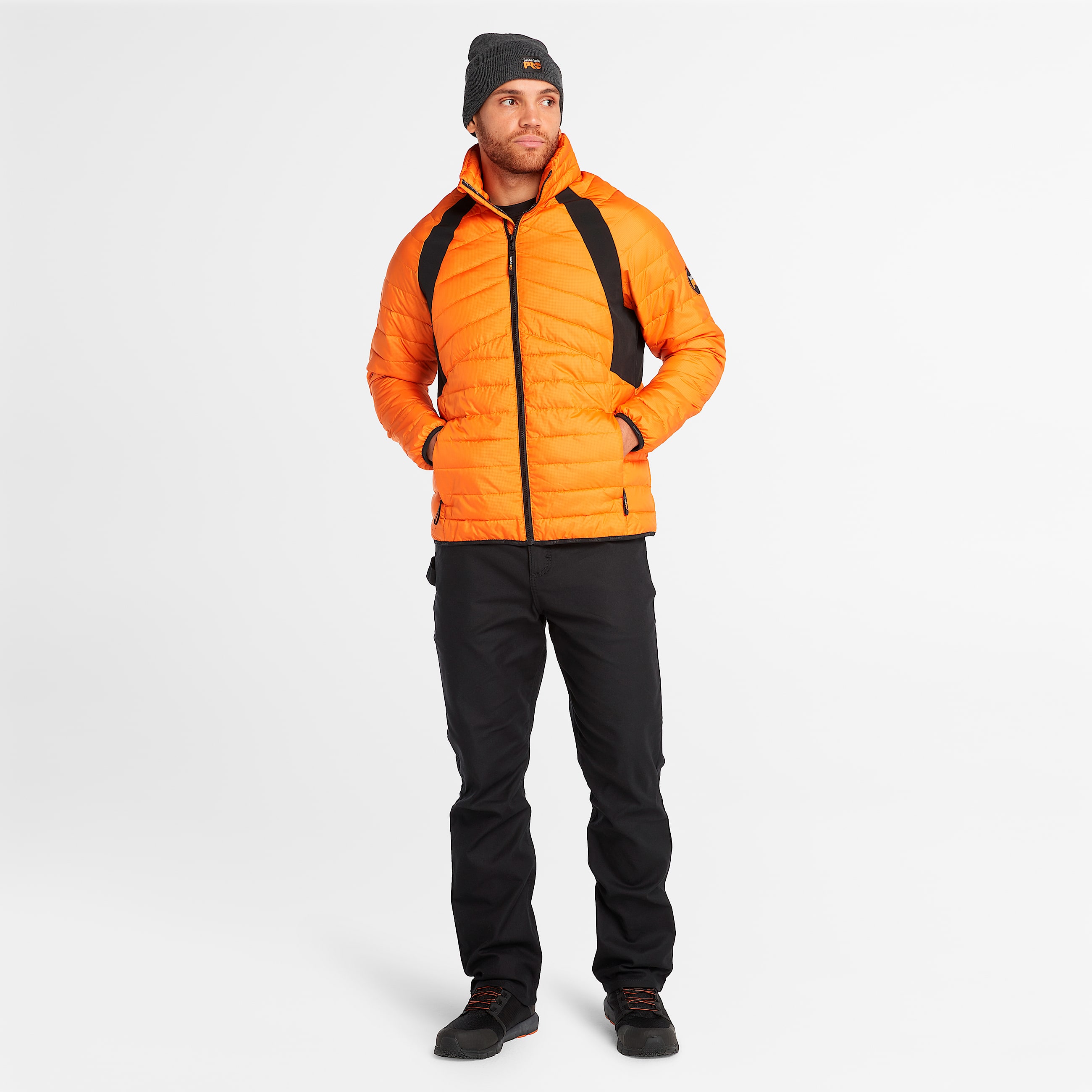 Mens Timberland PRO Frostwall Insulated Jacket TBL PRO Orange ALT1