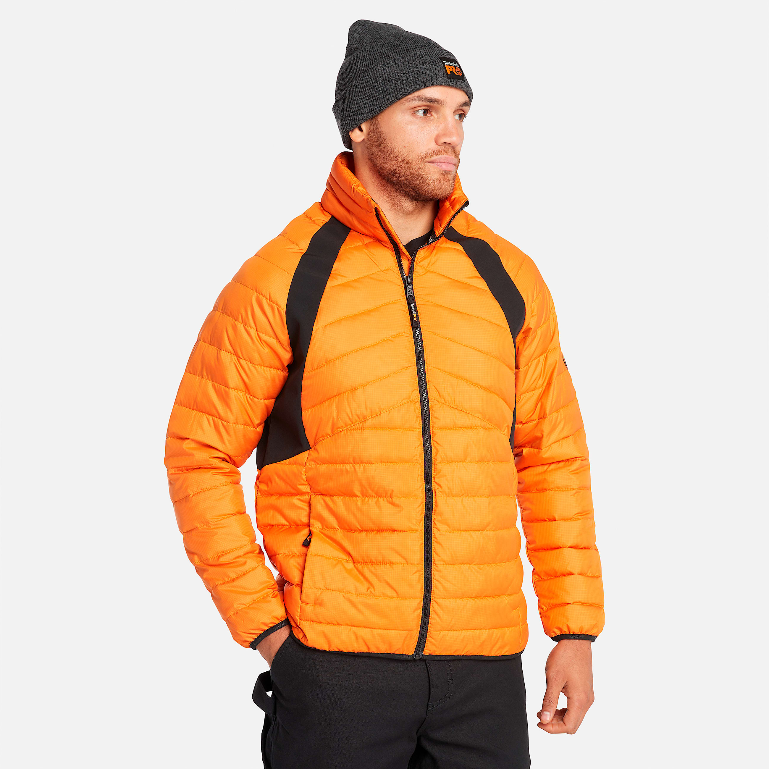 Mens Timberland PRO Frostwall Insulated Jacket TBL PRO Orange HERO