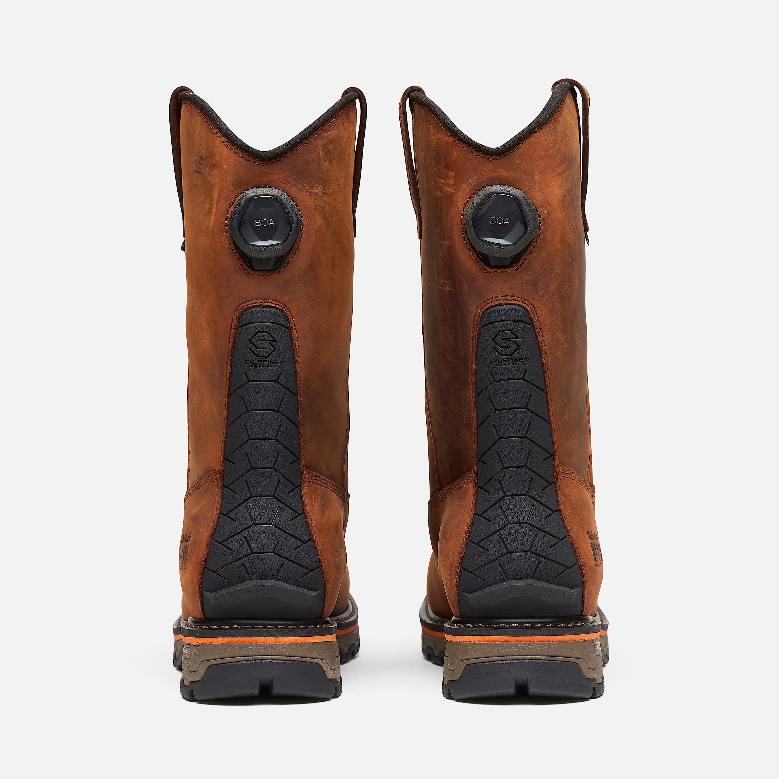 Botas de trabajo Timberland PRO True Grit PullOn para hombre TBL Marrn medio ALT5